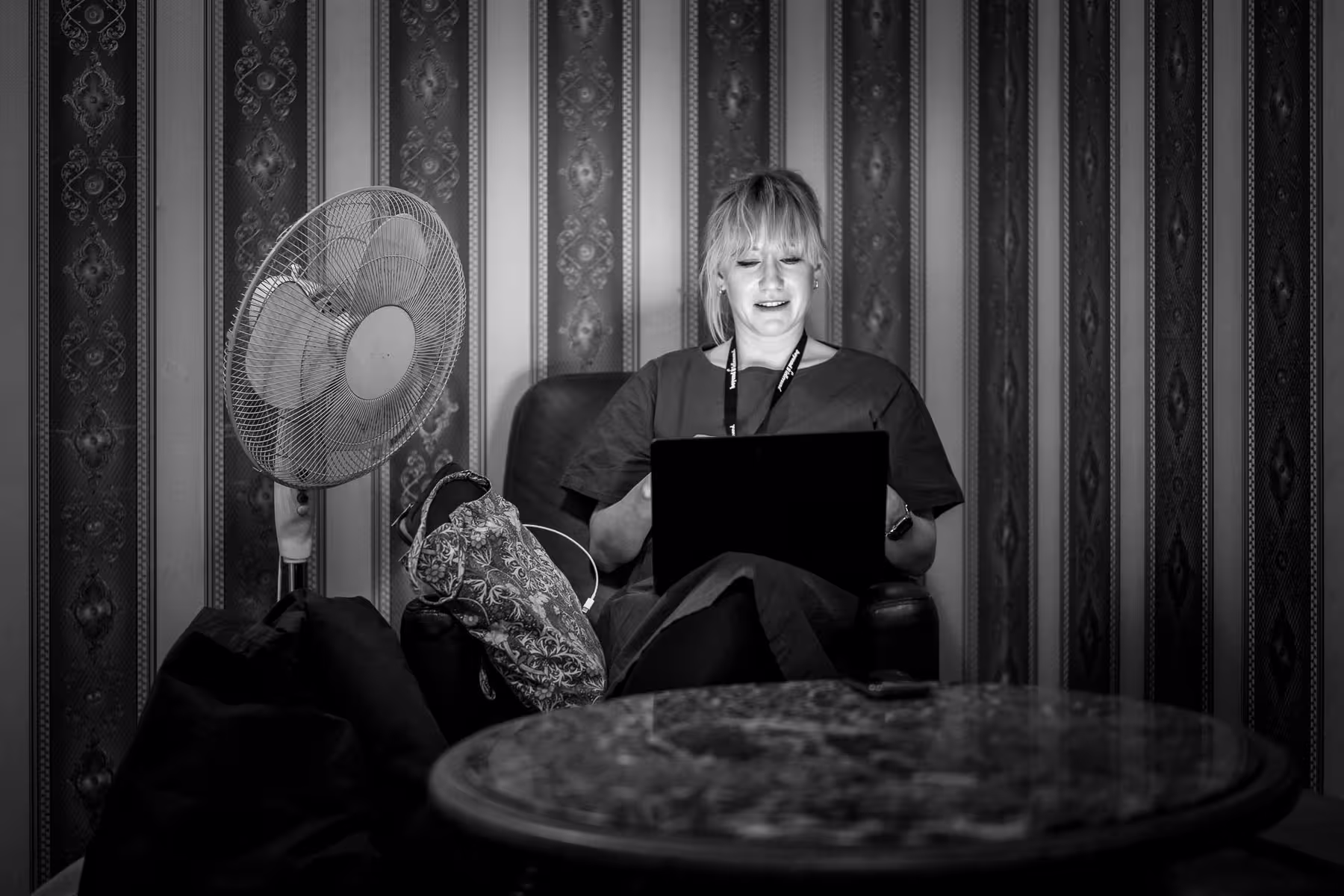 Photo of Linda Liukas taken at beyond tellerrand in Berlin 2024 by Florian Ziegler