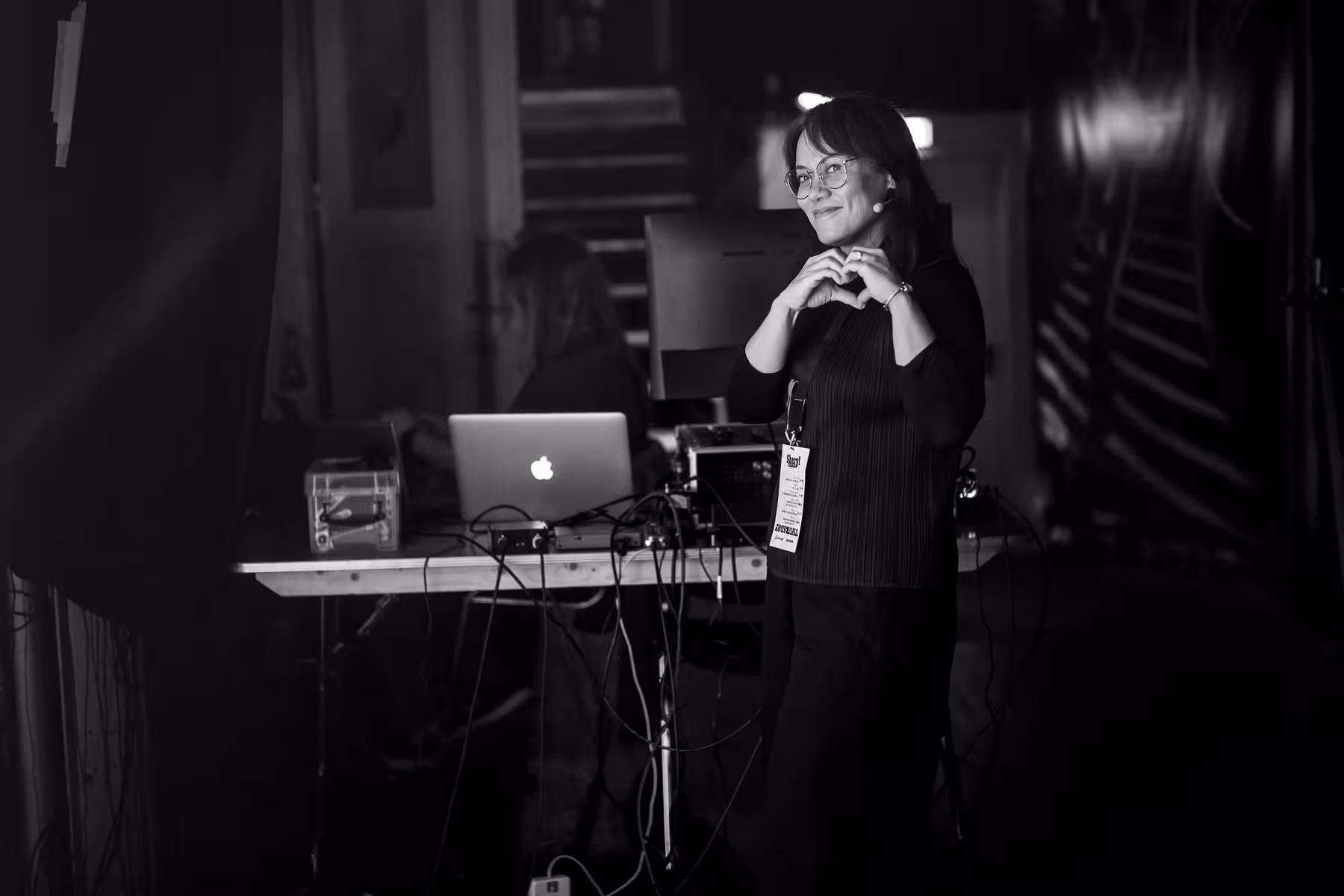 Photo of Sheryl Cababa taken at beyond tellerrand in Berlin 2024 by Florian Ziegler