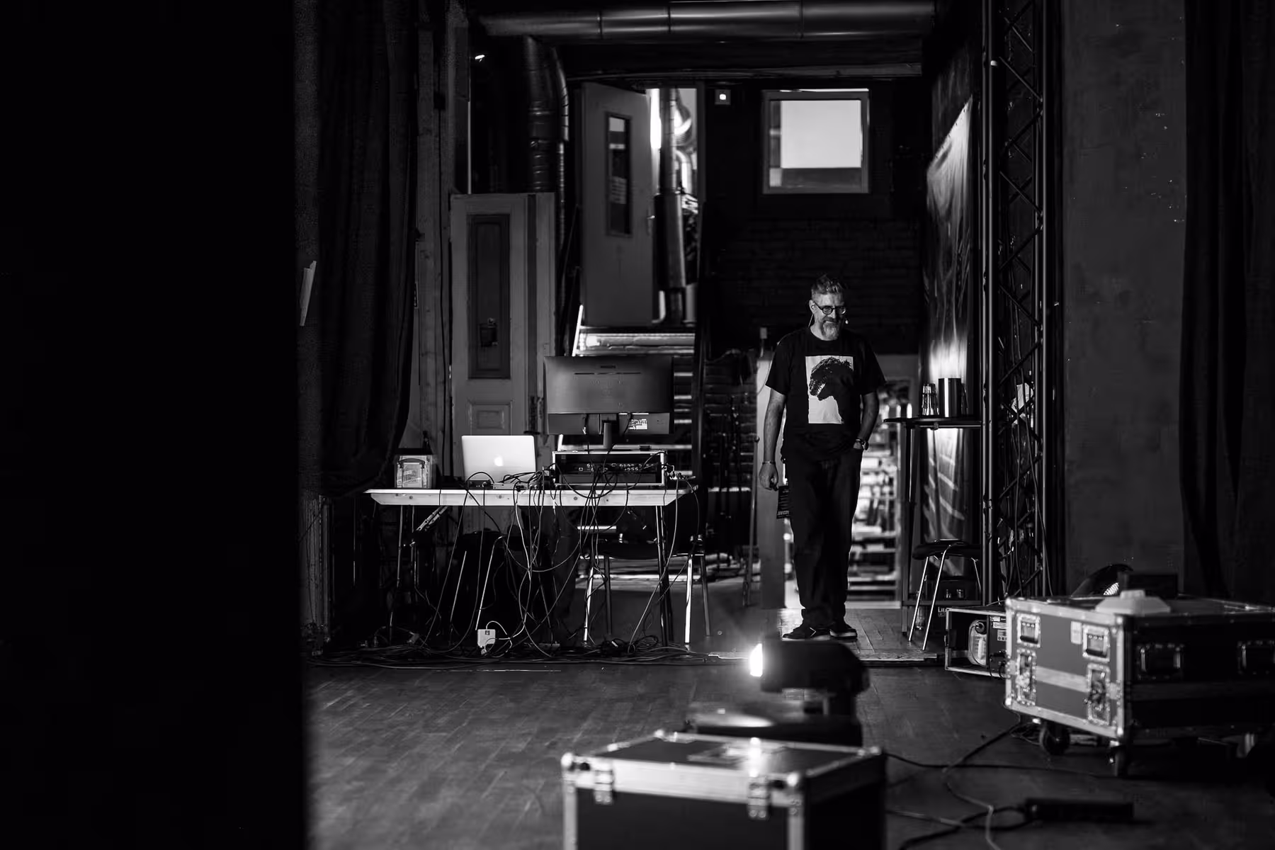 Photo of Jan De Coster taken at beyond tellerrand in Berlin 2024 by Florian Ziegler