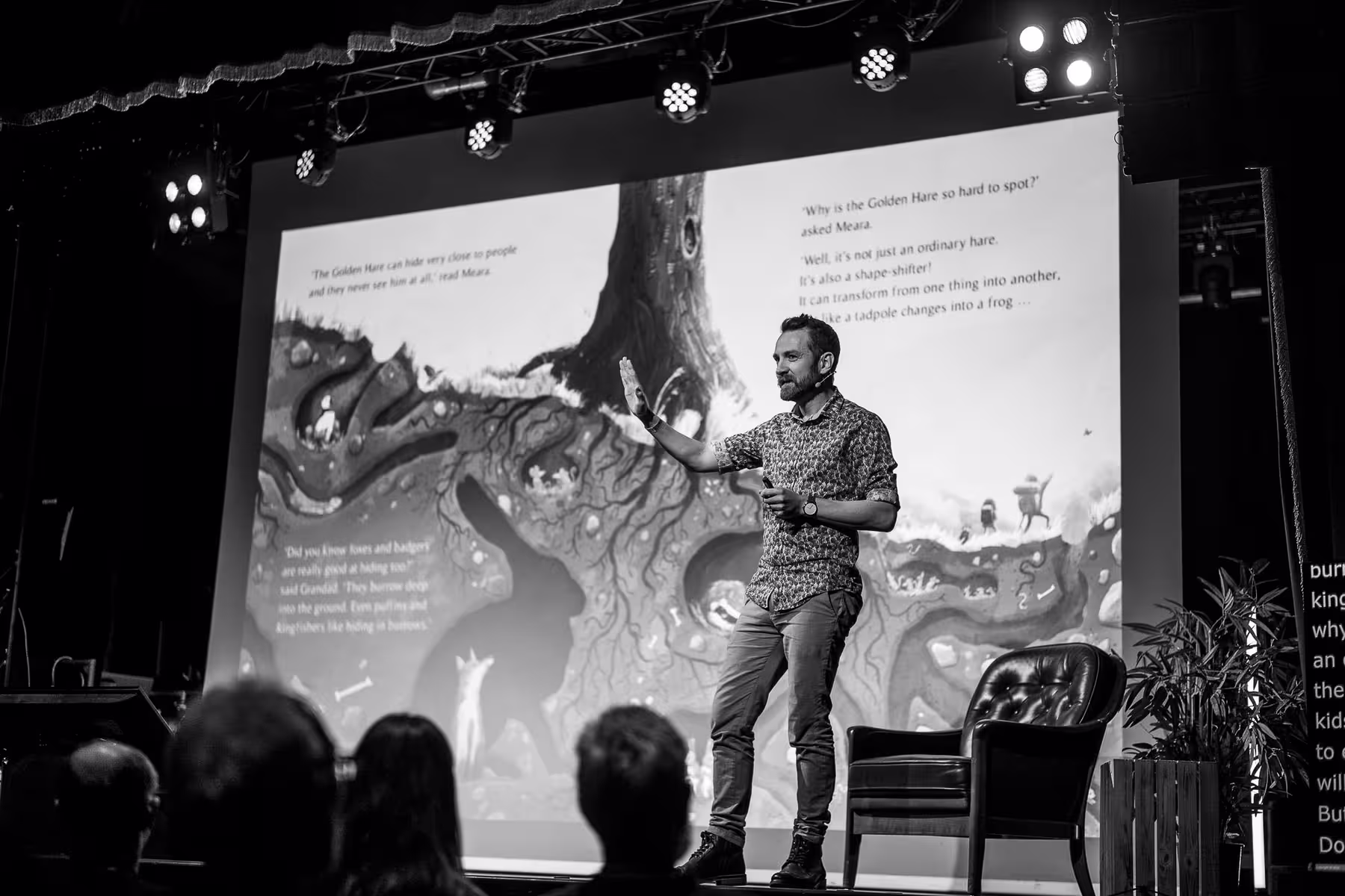 Photo of Paddy Donnelly taken at beyond tellerrand in Berlin 2024 by Florian Ziegler