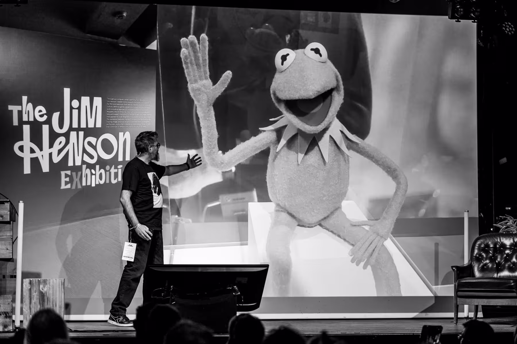 Photo of Jan De Coster taken at beyond tellerrand in Berlin 2024 by Florian Ziegler