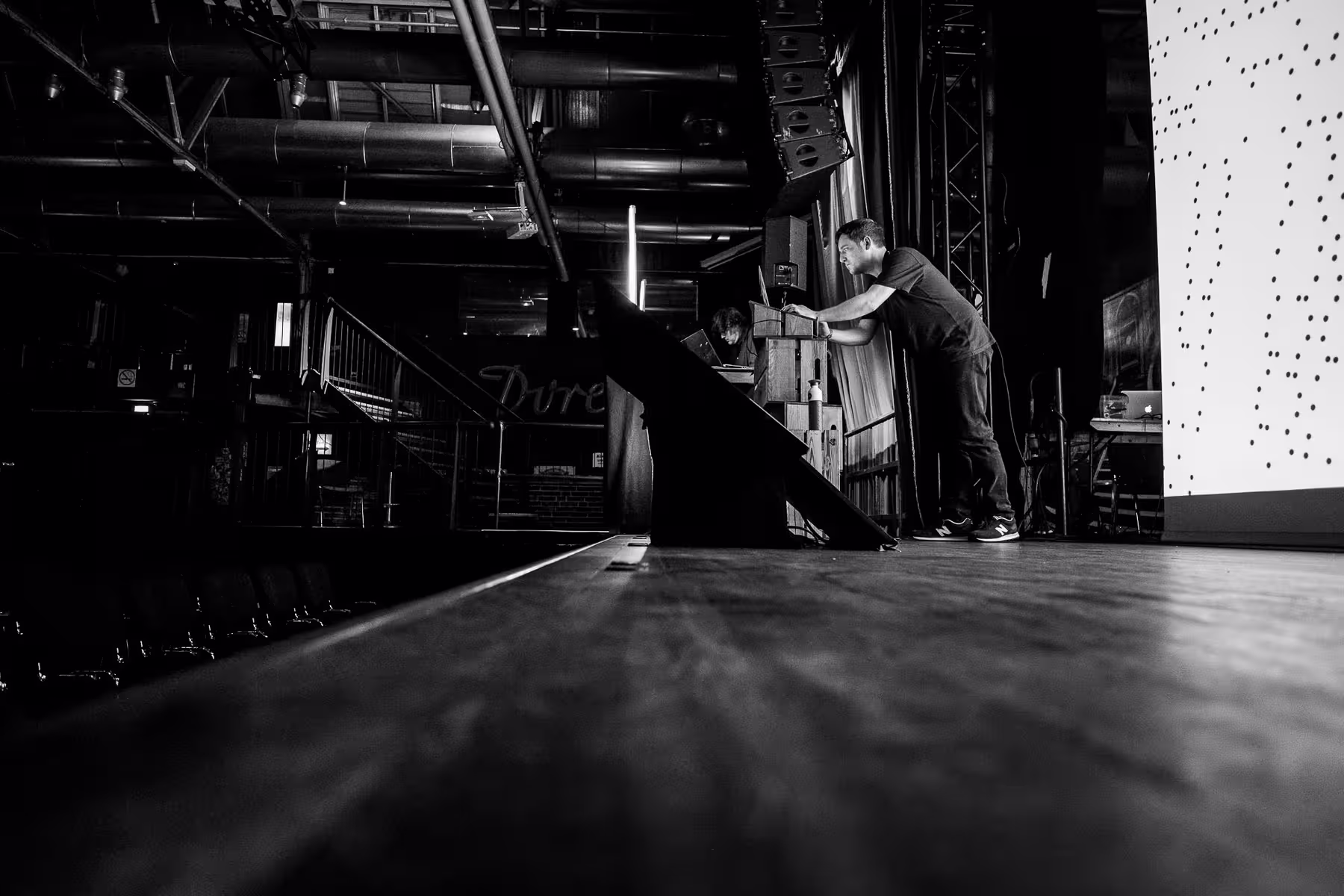 Photo of Hidde de Vries taken at beyond tellerrand in Berlin 2024 by Florian Ziegler