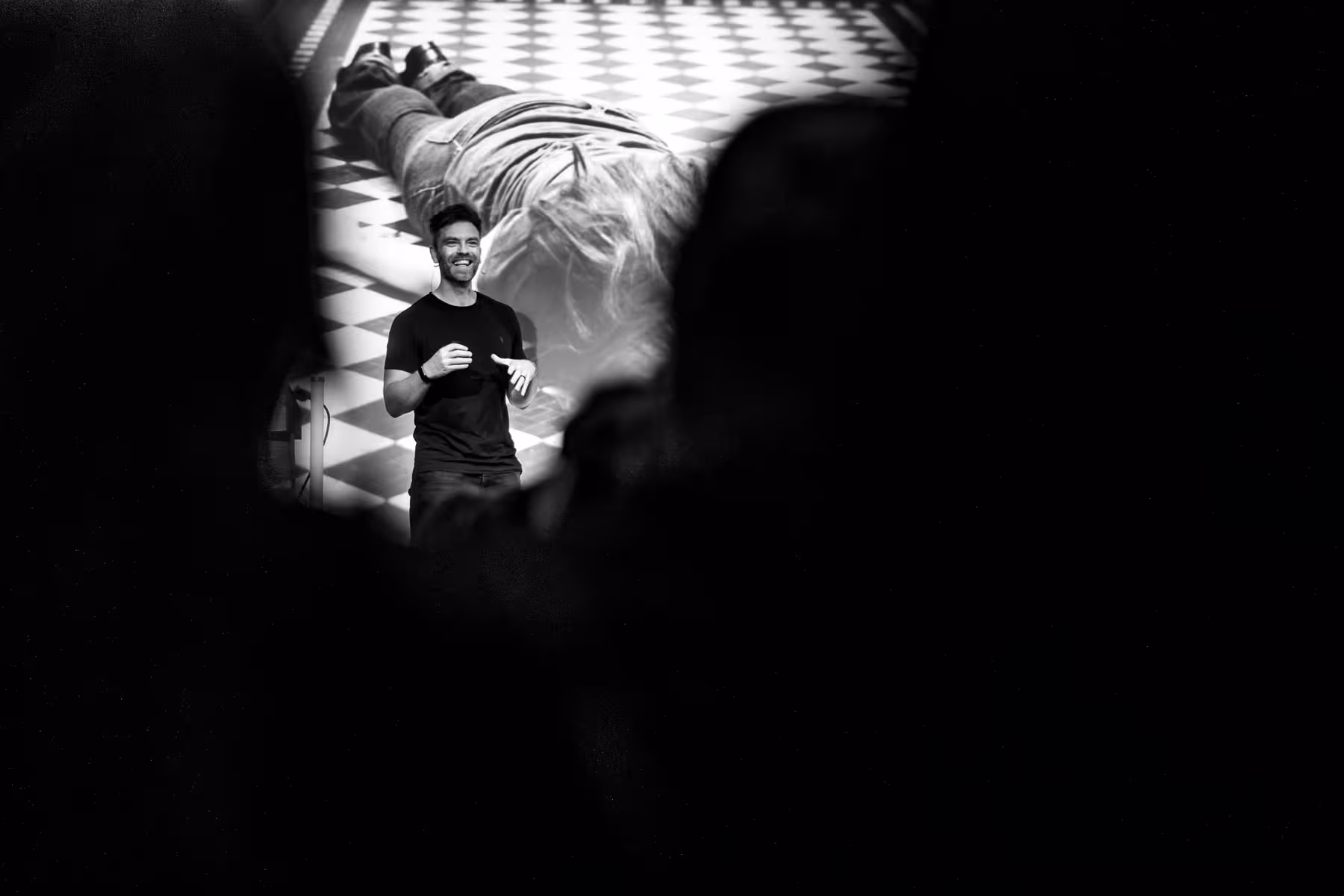 Photo of Craig Black taken at beyond tellerrand in Berlin 2024 by Florian Ziegler