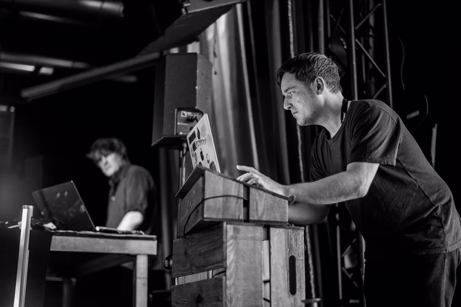 Photo of Hidde de Vries taken at beyond tellerrand in Berlin 2024 by Florian Ziegler