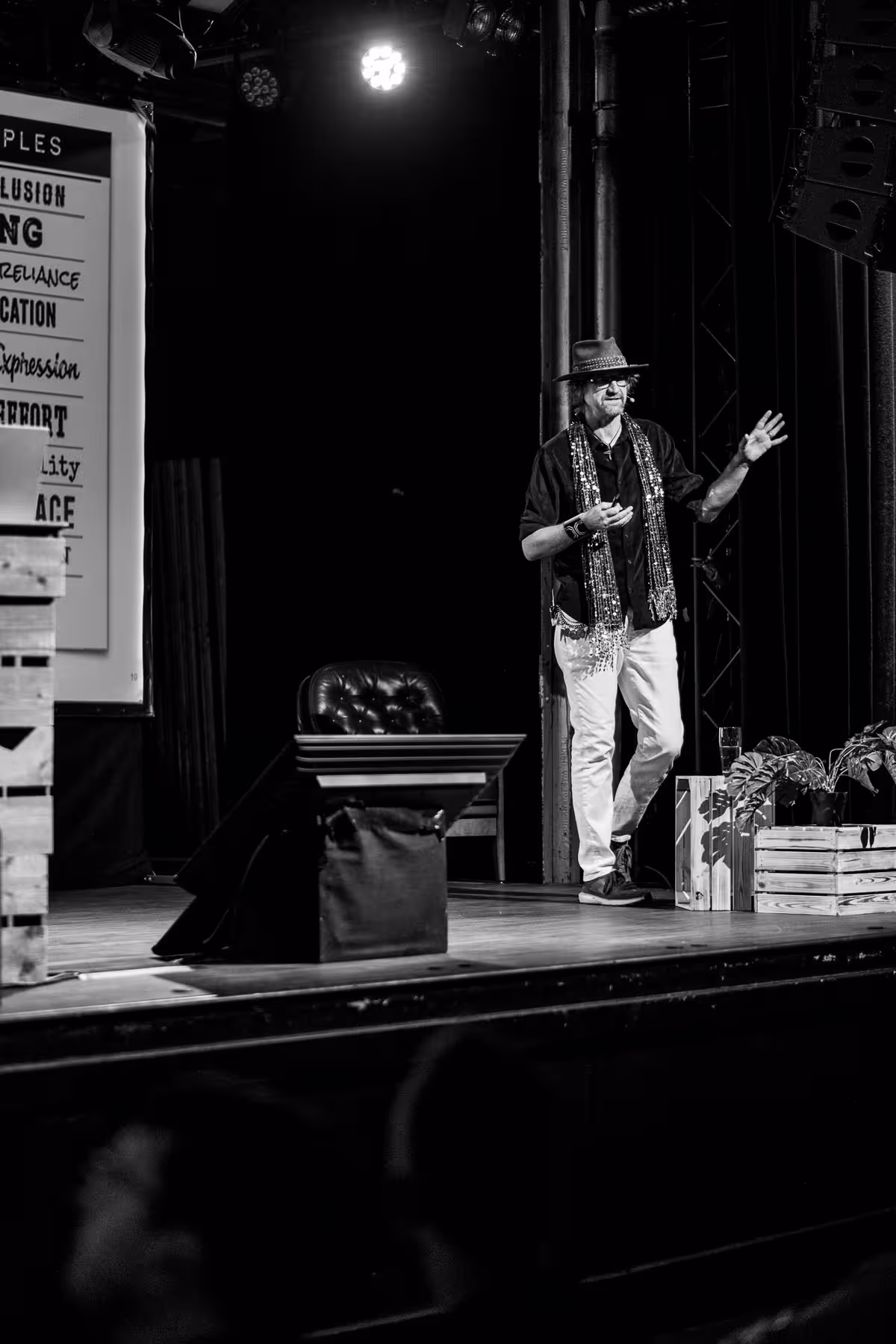 Photo of Jared Ficklin taken at beyond tellerrand in Berlin 2025 by Florian Ziegler