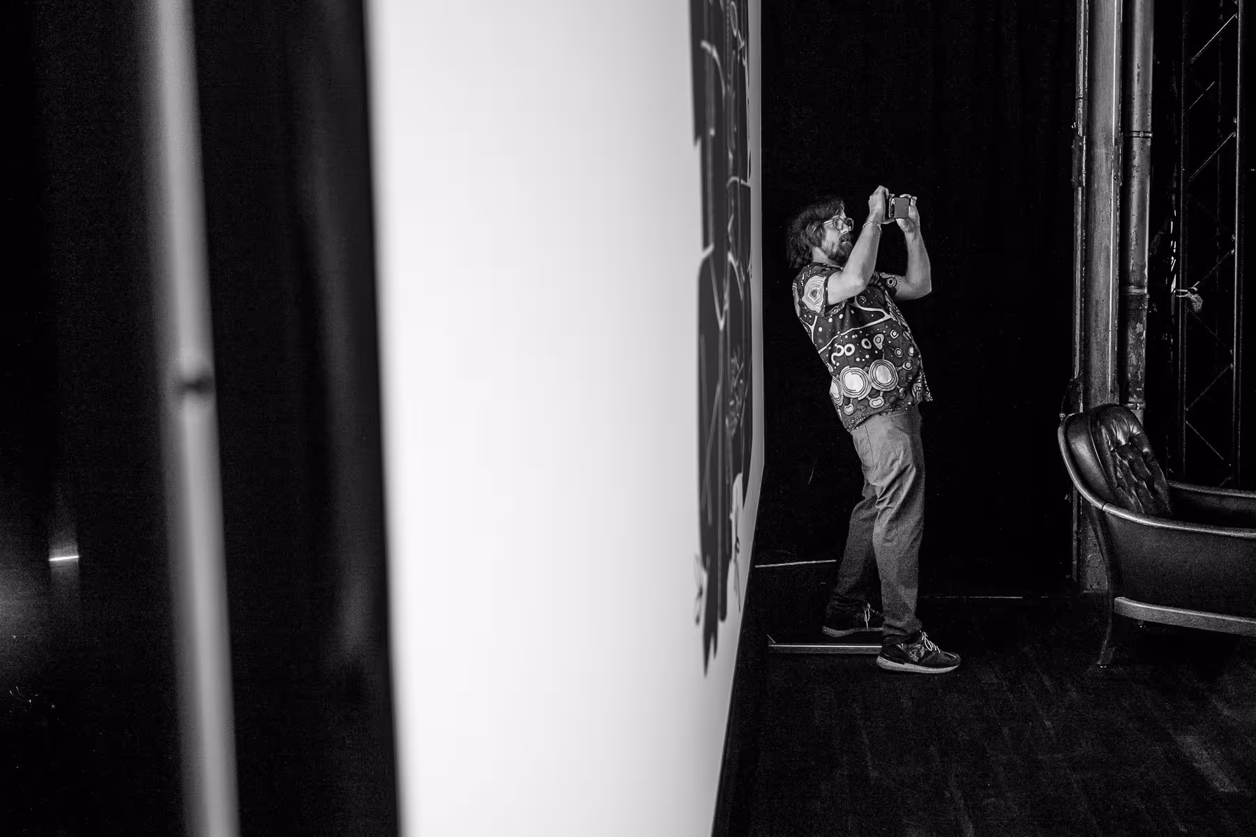 Photo of Brad Frost taken at beyond tellerrand in Berlin 2025 by Florian Ziegler