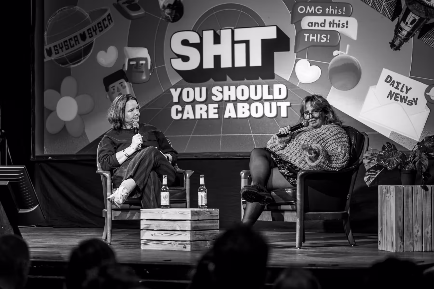 Photo of Sacha Judd taken at beyond tellerrand in Berlin 2025 by Florian Ziegler