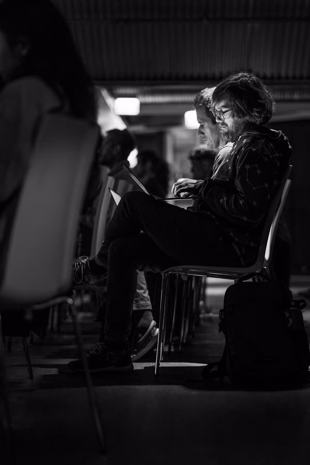 Photo of Brad Frost taken at beyond tellerrand in Berlin 2025 by Florian Ziegler