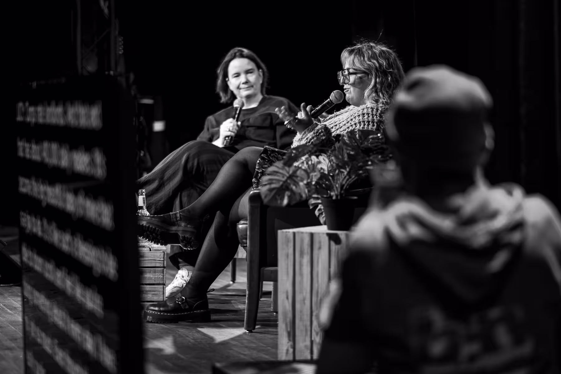 Photo of Lucy Blakiston taken at beyond tellerrand in Berlin 2025 by Florian Ziegler