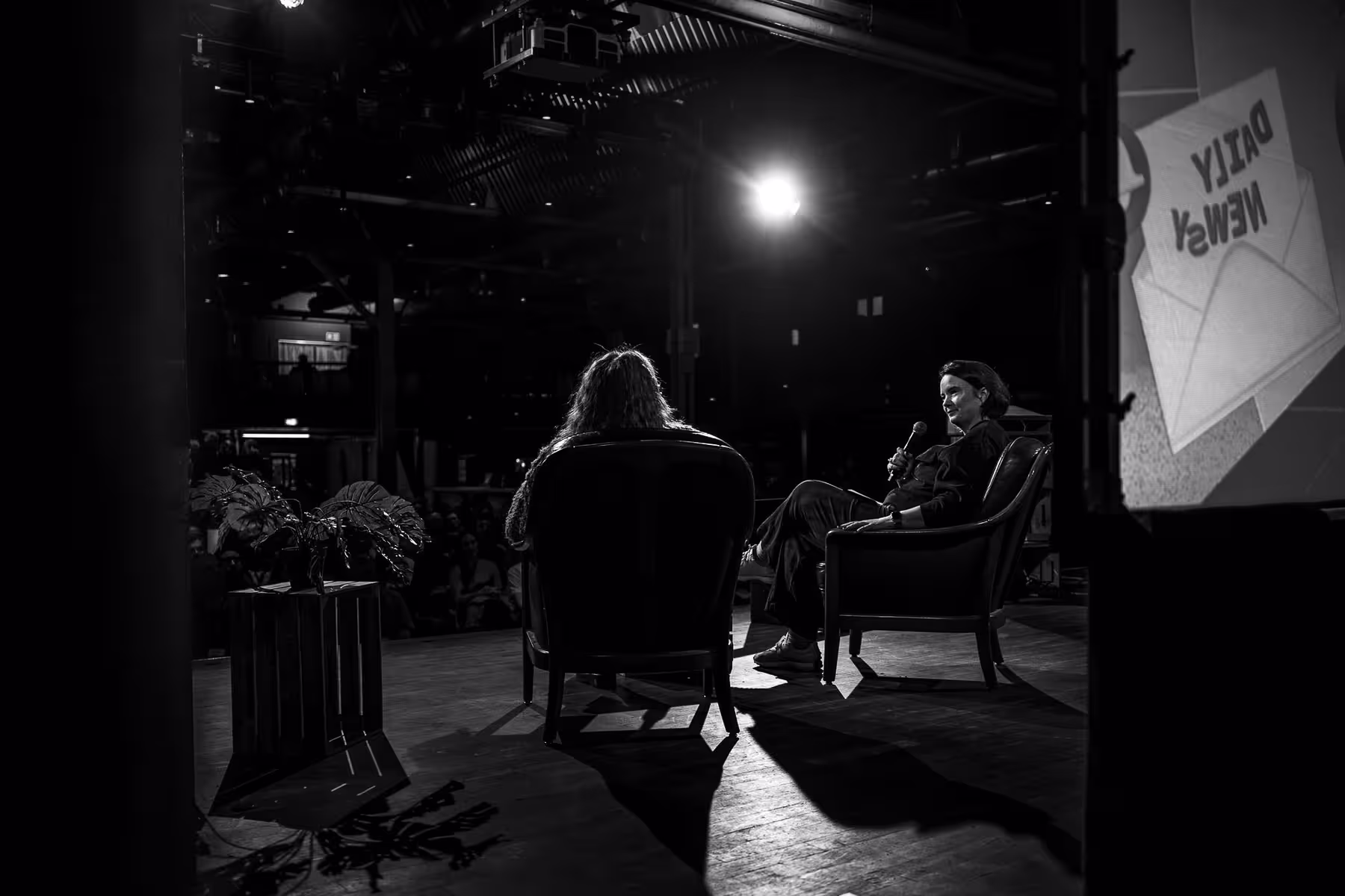 Photo of Sacha Judd taken at beyond tellerrand in Berlin 2025 by Florian Ziegler