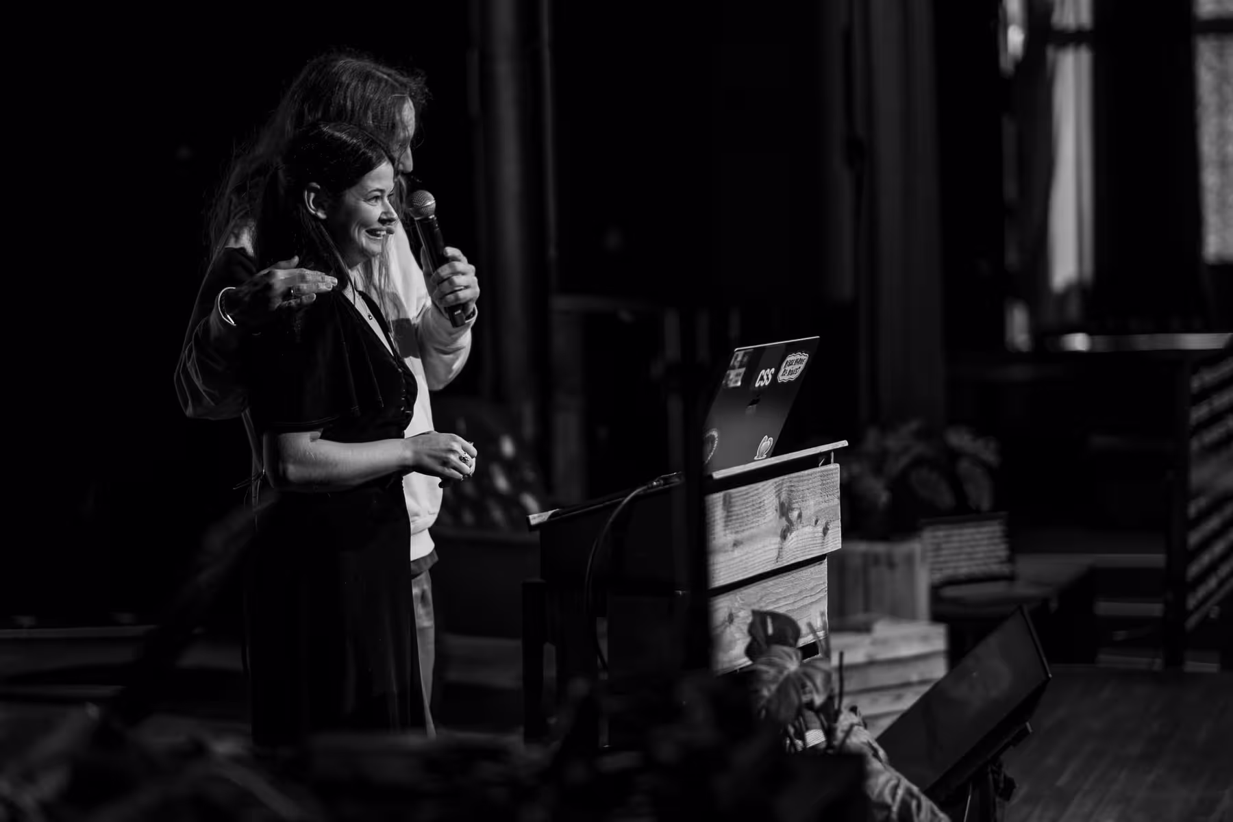 Photo of Ana Rodrigues taken at beyond tellerrand in Berlin 2025 by Florian Ziegler