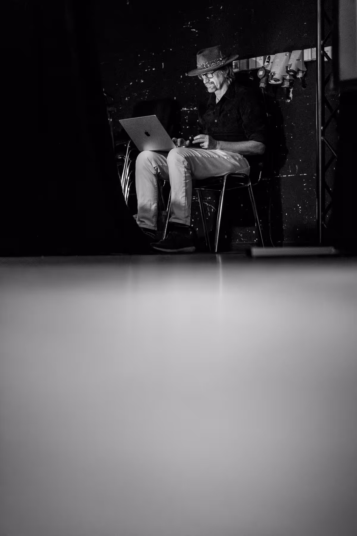 Photo of Jared Ficklin taken at beyond tellerrand in Berlin 2025 by Florian Ziegler