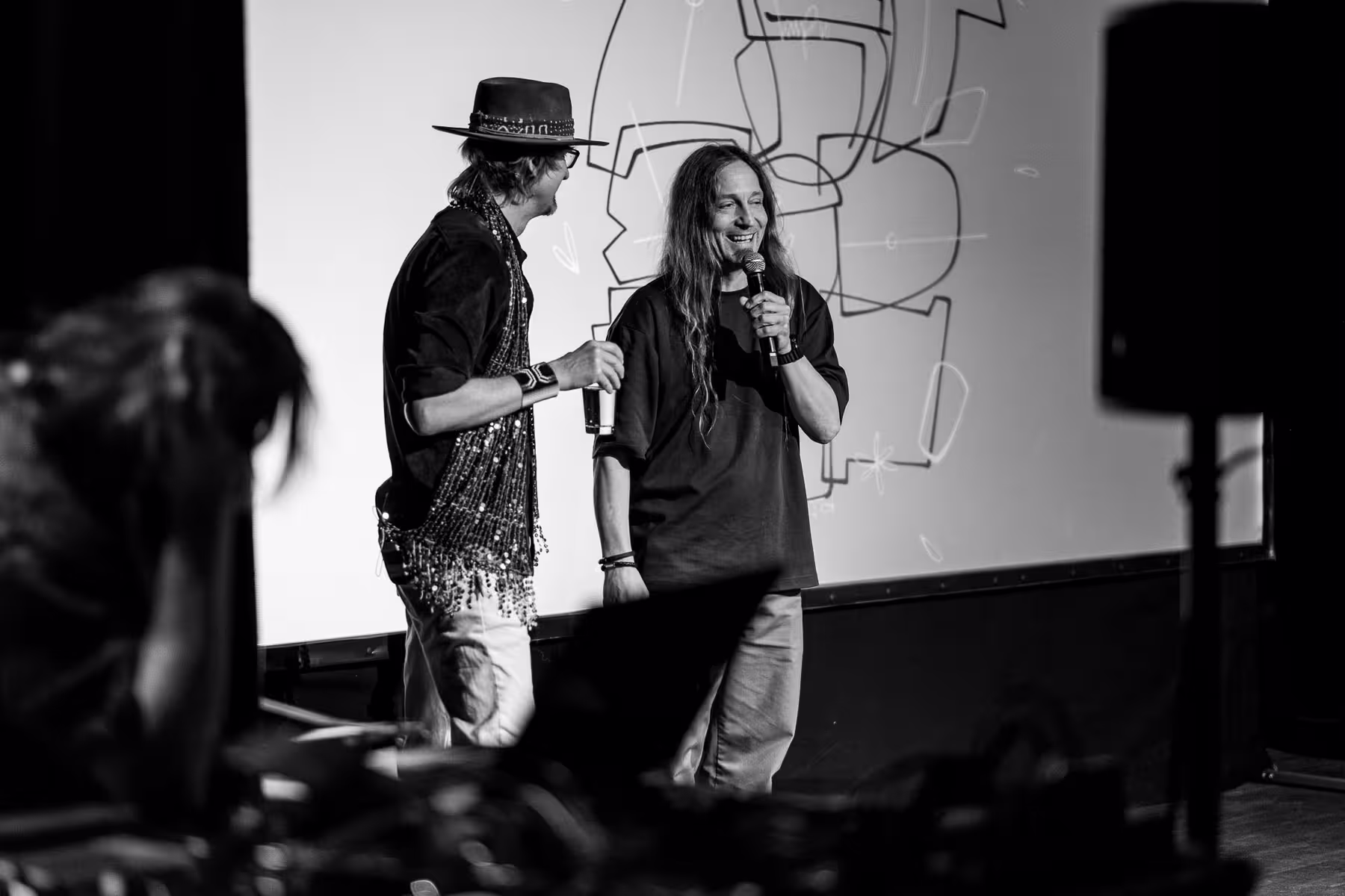 Photo of Jared Ficklin taken at beyond tellerrand in Berlin 2025 by Florian Ziegler