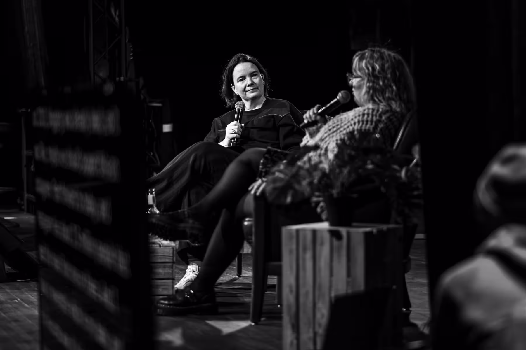 Photo of Sacha Judd taken at beyond tellerrand in Berlin 2025 by Florian Ziegler