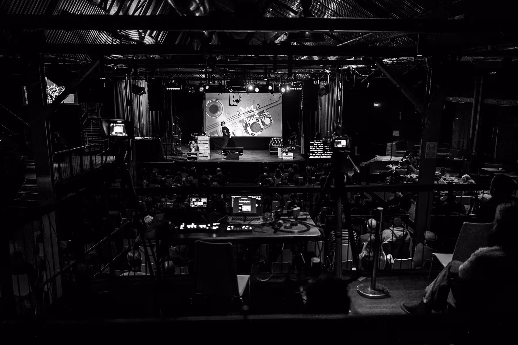 Photo of Astrid Bin taken at beyond tellerrand in Berlin 2025 by Florian Ziegler