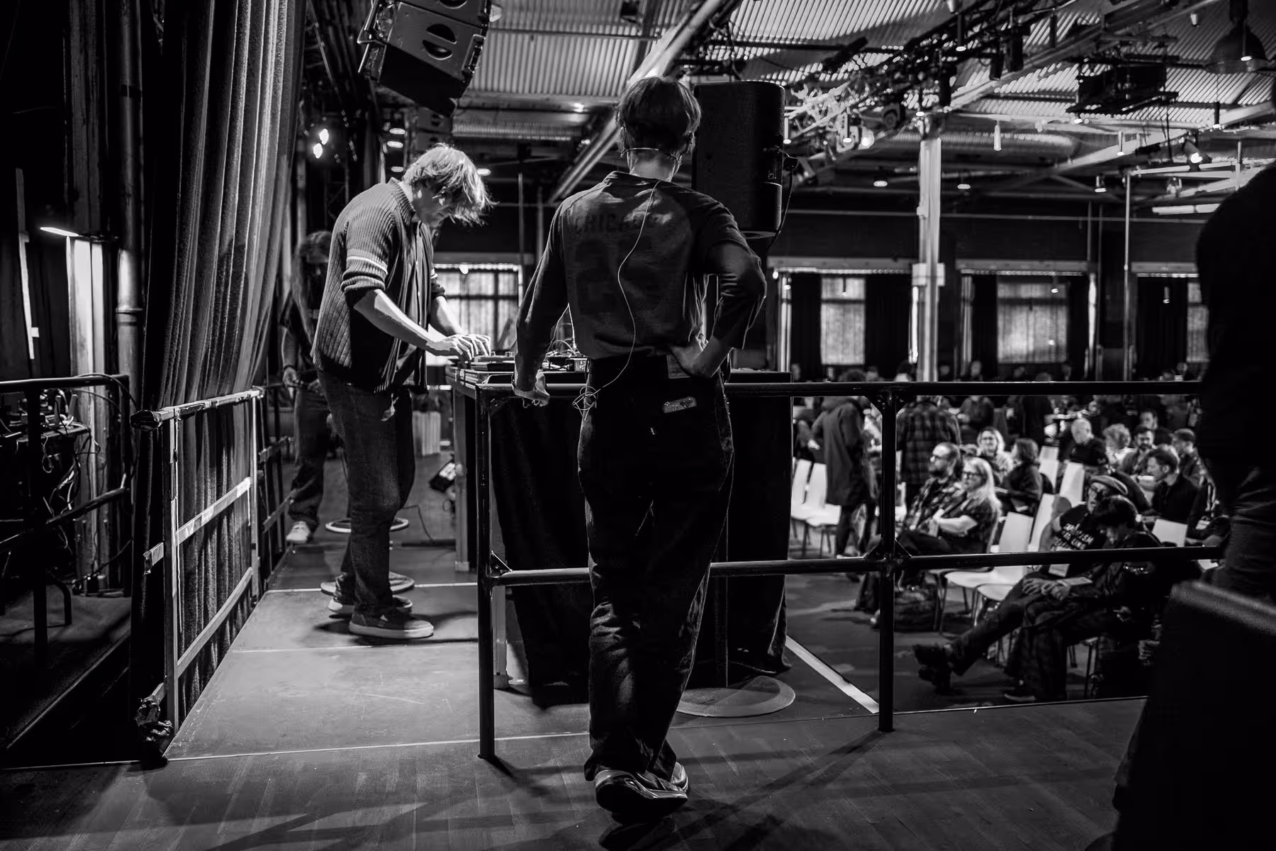 Photo of Jo Franchetti taken at beyond tellerrand in Berlin 2025 by Florian Ziegler