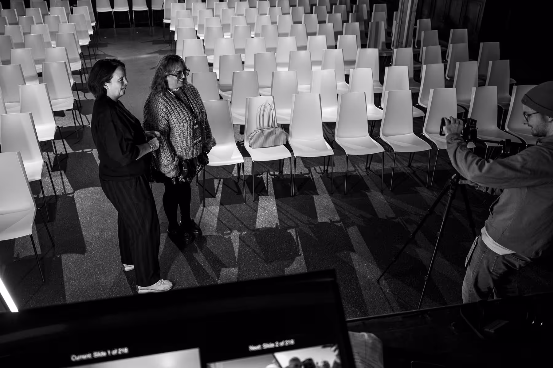 Photo of Sacha Judd taken at beyond tellerrand in Berlin 2025 by Florian Ziegler