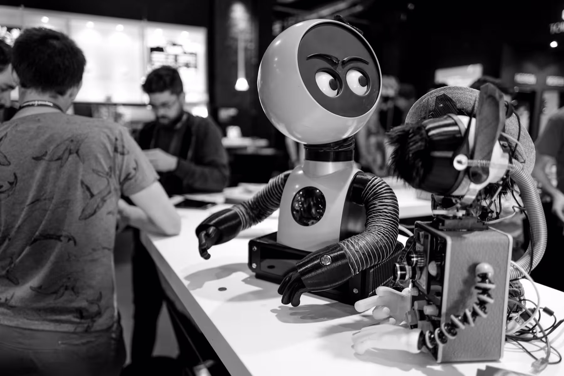 Photo of Jan De Coster taken at beyond tellerrand in Düsseldorf 2018 by Florian Ziegler