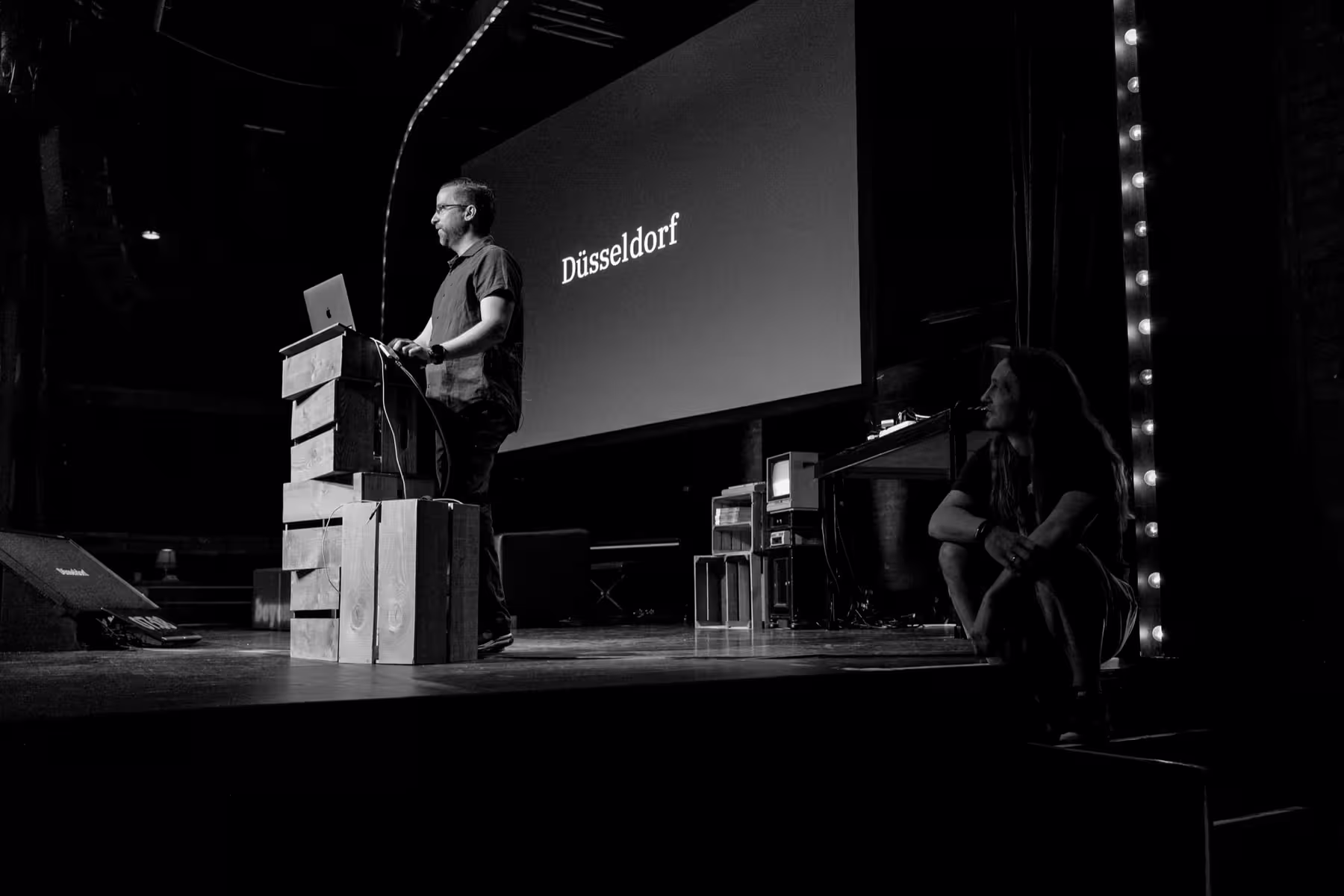 Photo of Wesley Grubbs taken at beyond tellerrand in Düsseldorf 2018 by Florian Ziegler