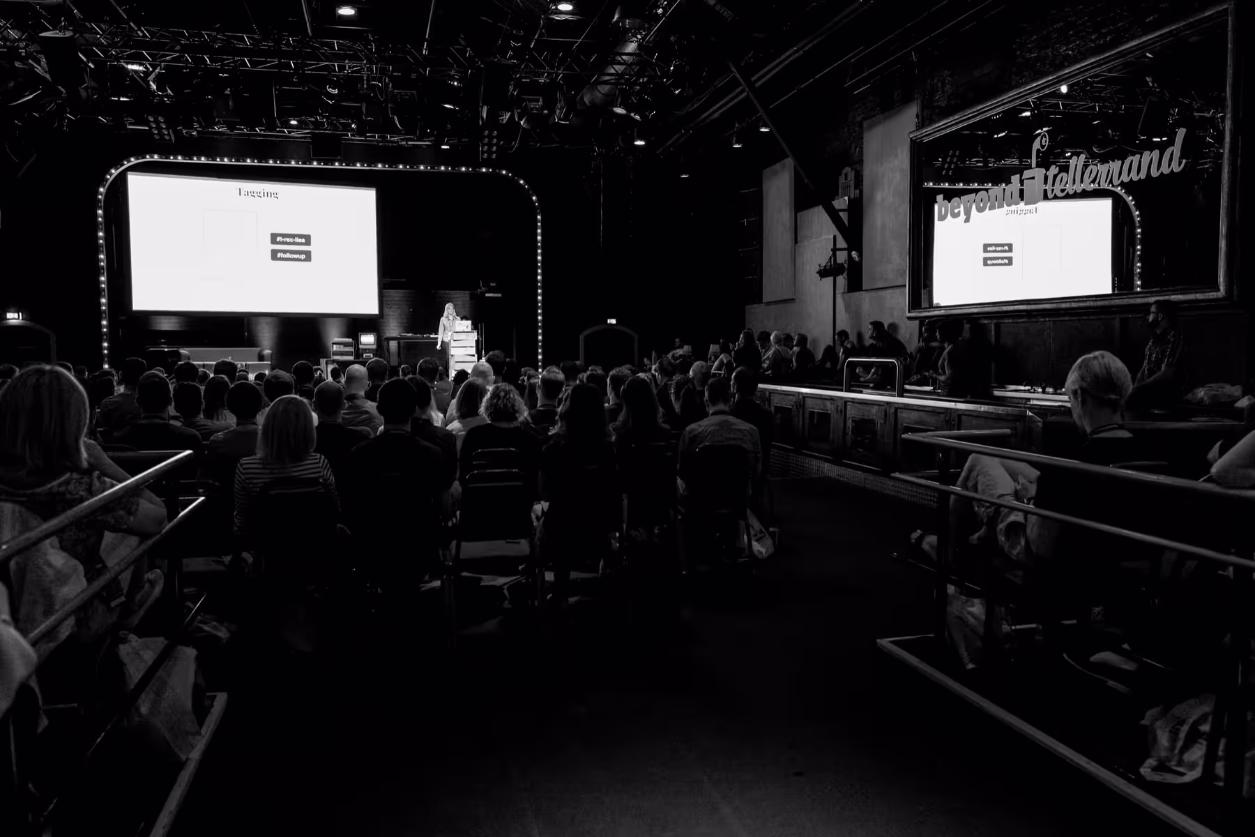 Photo of Lyza Danger Gardner taken at beyond tellerrand in Düsseldorf 2018 by Florian Ziegler