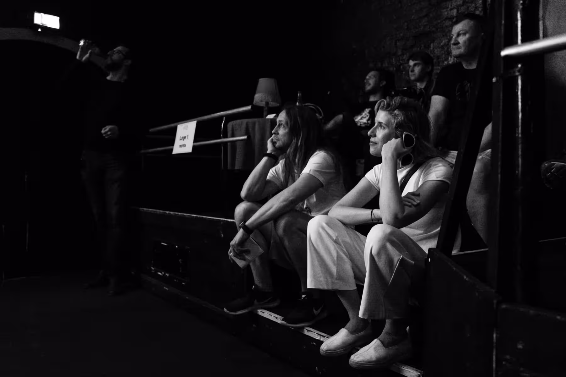 Photo of Claire L. Evans taken at beyond tellerrand in Düsseldorf 2018 by Florian Ziegler