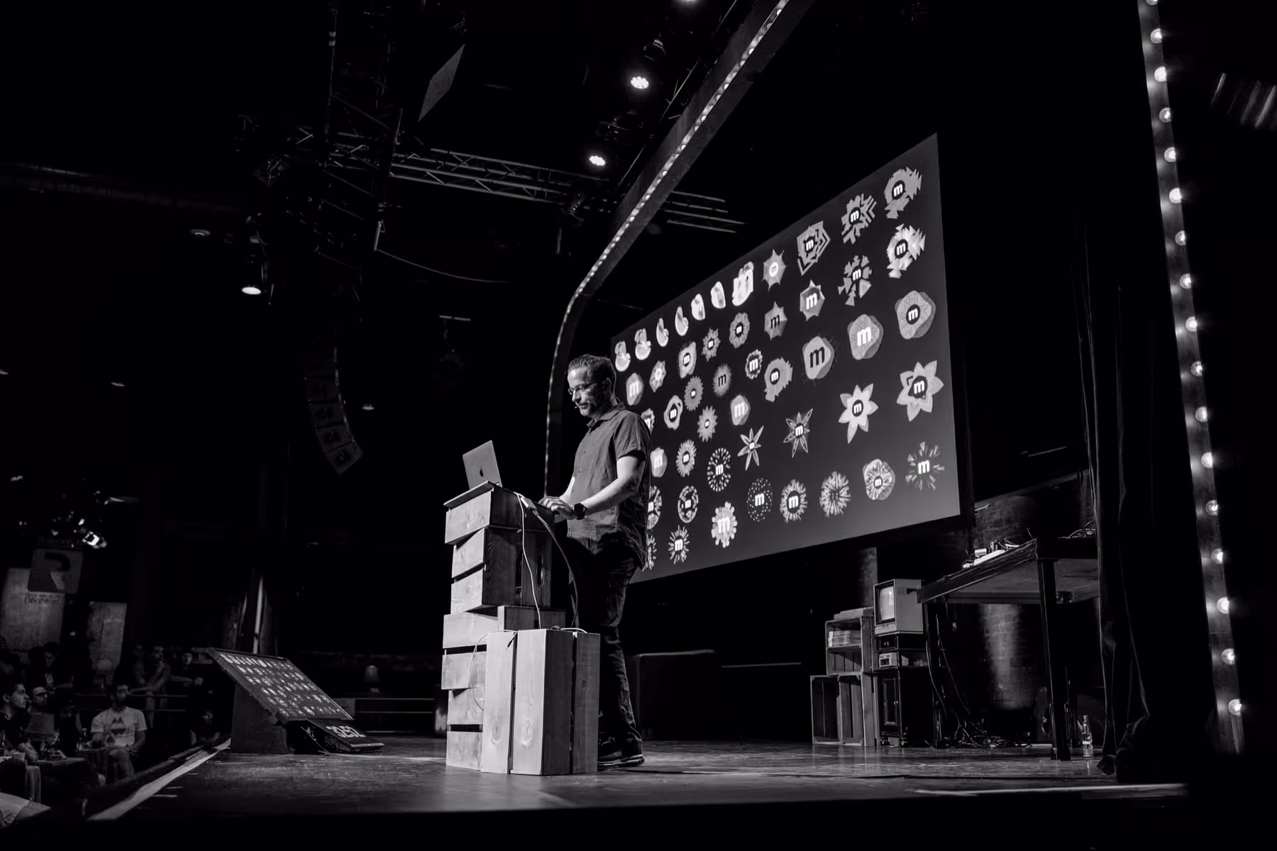 Photo of Wesley Grubbs taken at beyond tellerrand in Düsseldorf 2018 by Florian Ziegler