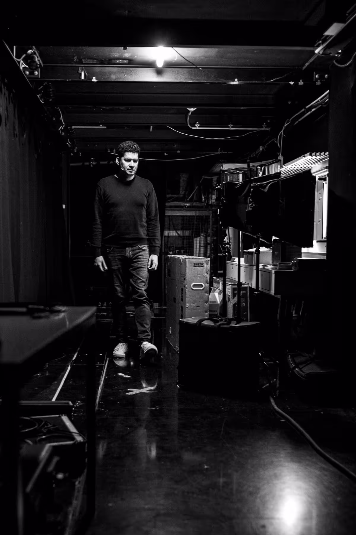 Photo of Stephen Hay taken at beyond tellerrand in Düsseldorf 2019 by Florian Ziegler