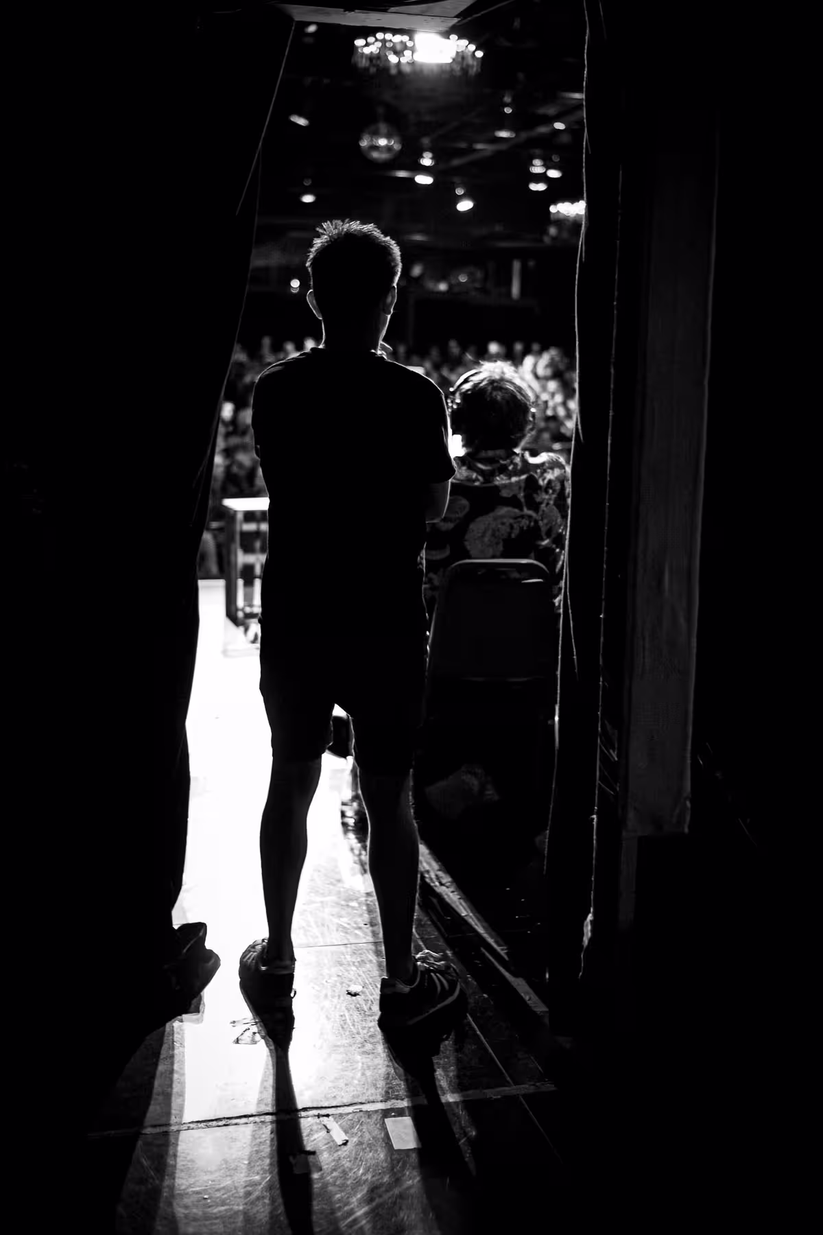 Photo of Heydon Pickering taken at beyond tellerrand in Düsseldorf 2019 by Florian Ziegler