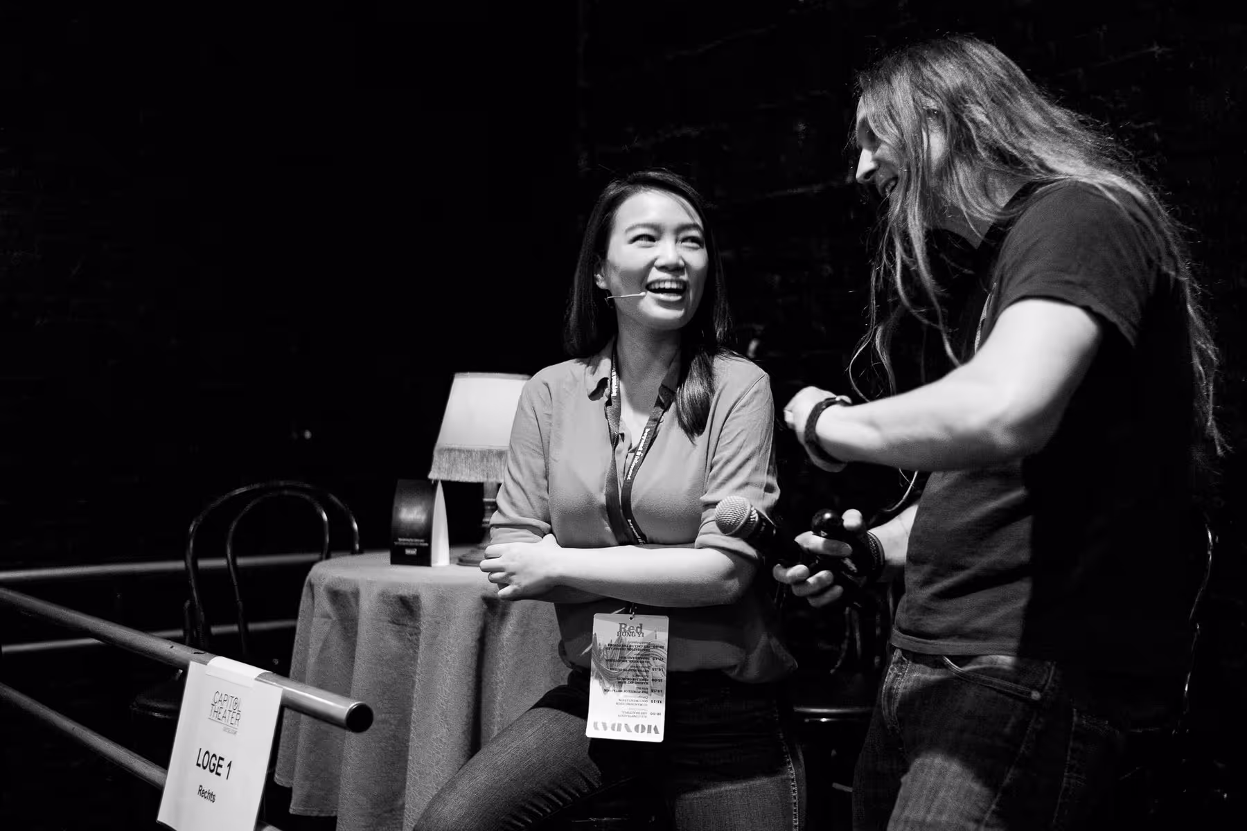 Photo of Red Hong Yi taken at beyond tellerrand in Düsseldorf 2019 by Florian Ziegler