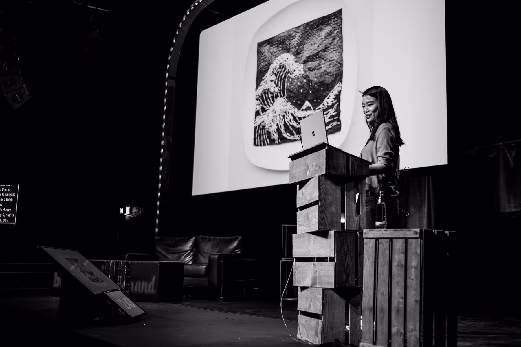 Photo of Red Hong Yi taken at beyond tellerrand in Düsseldorf 2019 by Florian Ziegler
