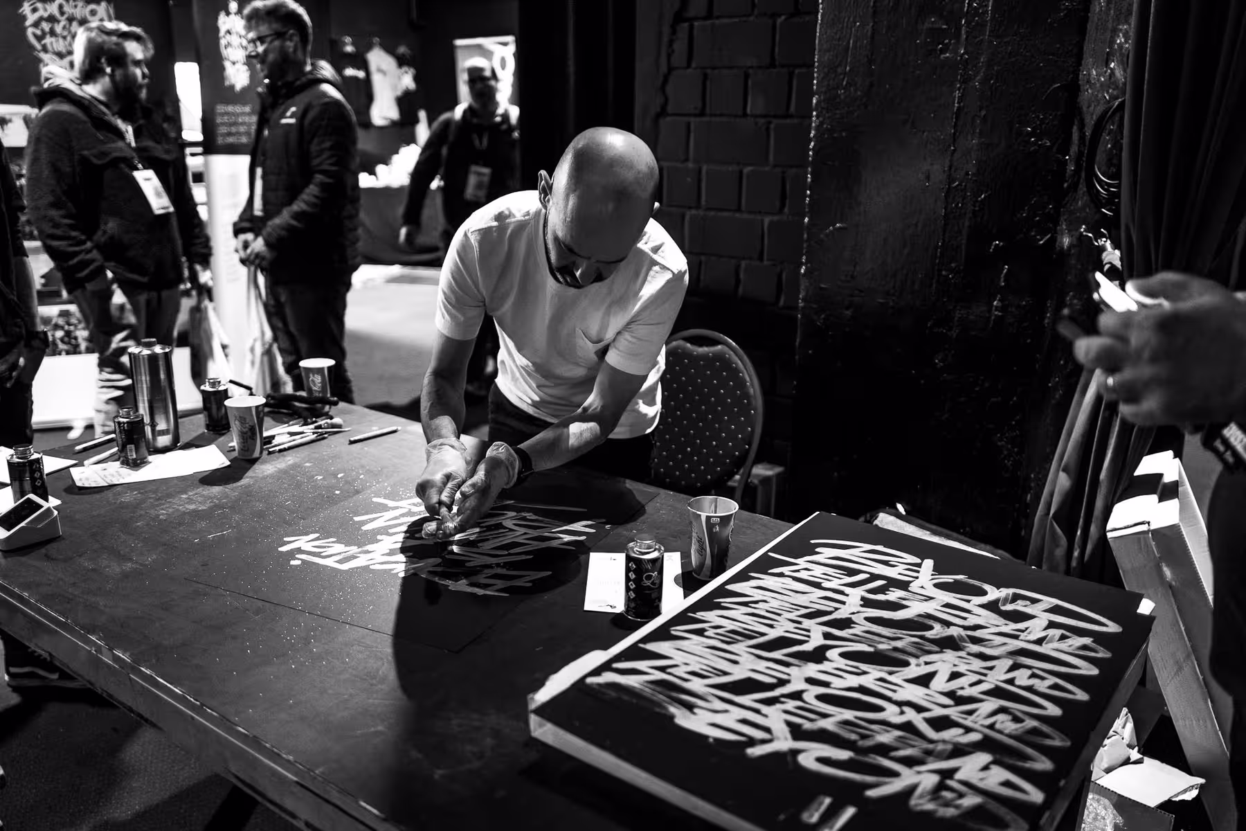 Photo of Rob Draper taken at beyond tellerrand in Düsseldorf 2021 by Florian Ziegler