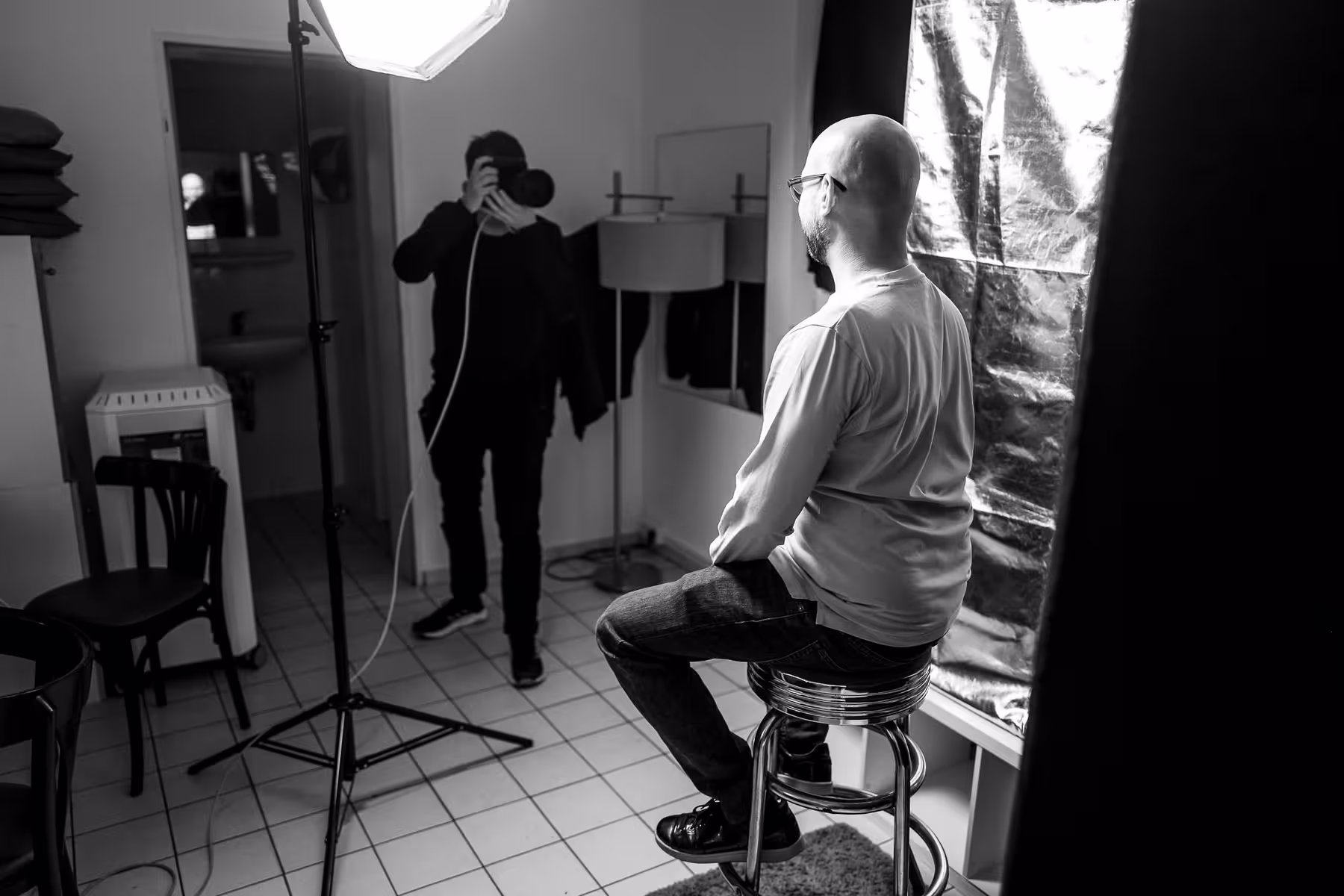 Photo of Jeff Greenspan taken at beyond tellerrand in Düsseldorf 2021 by Florian Ziegler