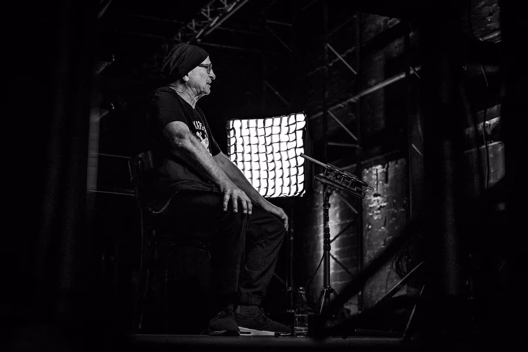 Photo of Titus Dittmann taken at beyond tellerrand in Düsseldorf 2021 by Florian Ziegler