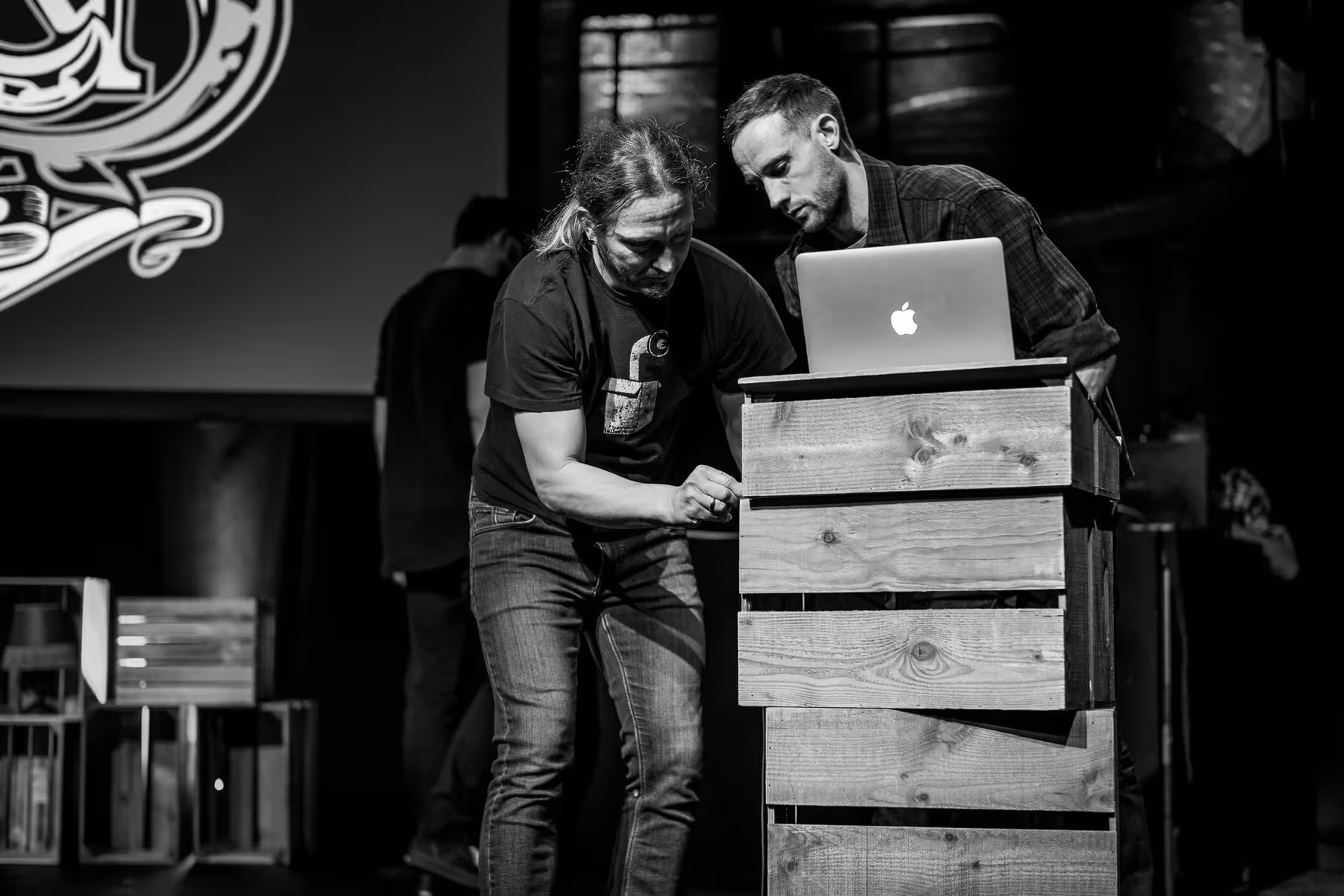 Photo of Harry Roberts taken at beyond tellerrand in Düsseldorf 2021 by Florian Ziegler