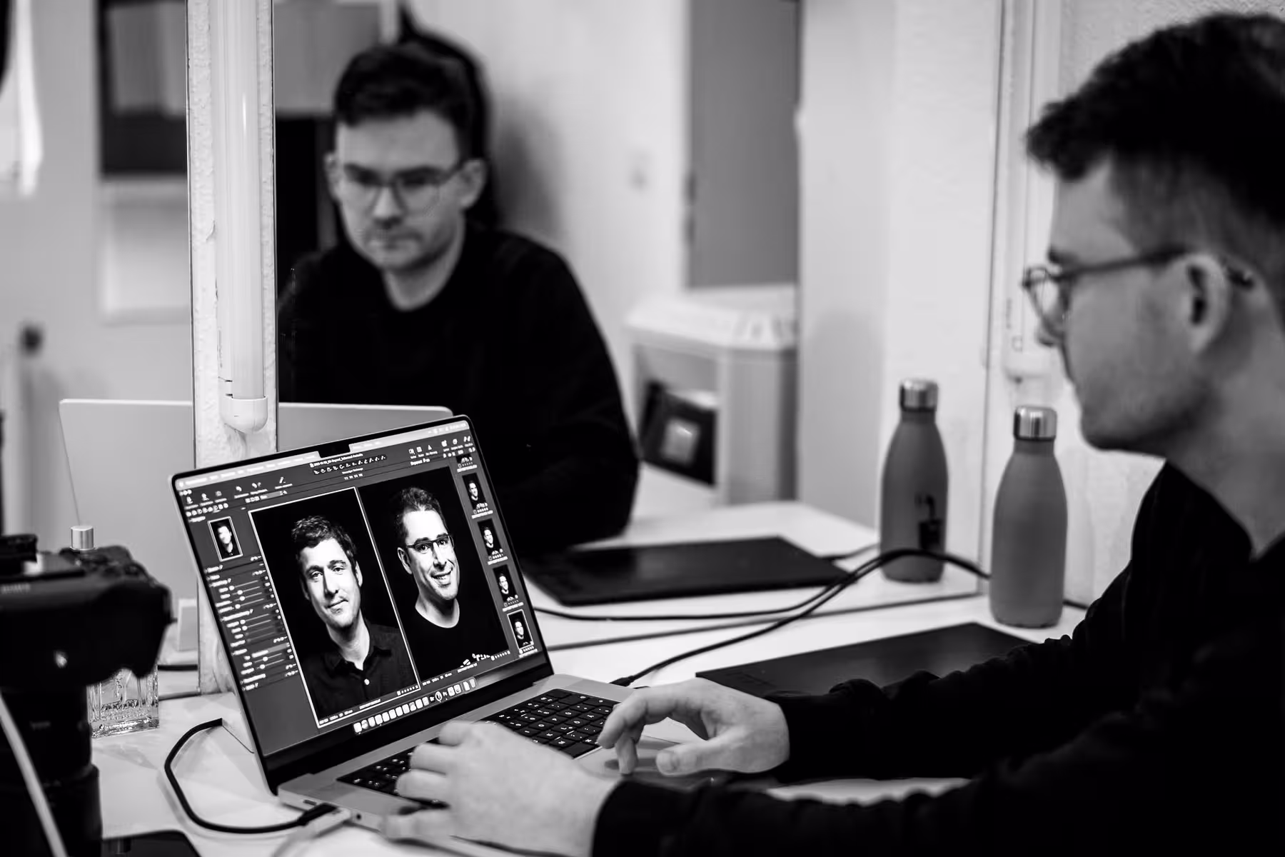 Photo of Hidde de Vries taken at beyond tellerrand in Düsseldorf 2021 by Florian Ziegler