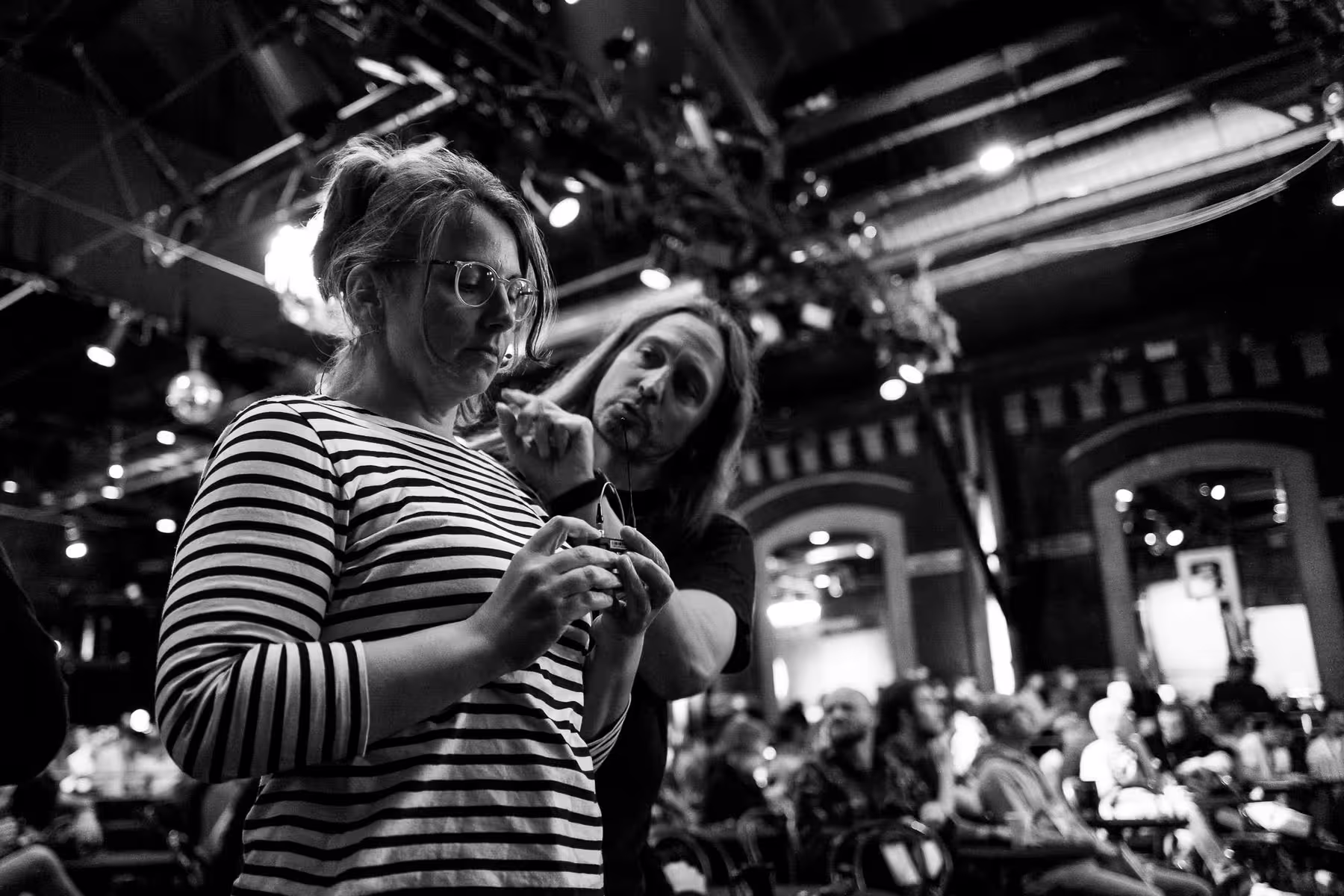 Photo of Eva-Lotta Lamm taken at beyond tellerrand in Düsseldorf 2021 by Florian Ziegler