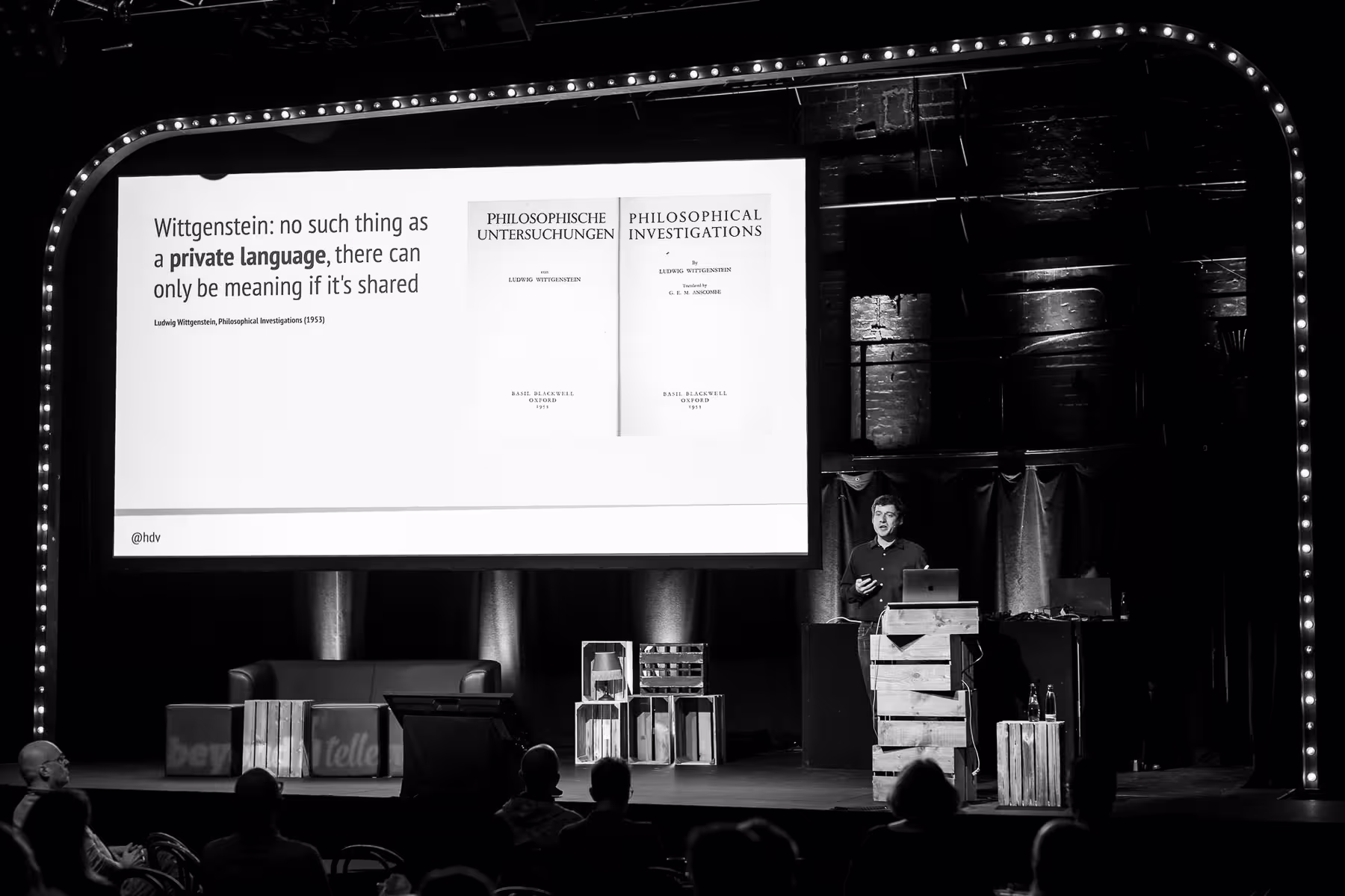 Photo of Hidde de Vries taken at beyond tellerrand in Düsseldorf 2021 by Florian Ziegler