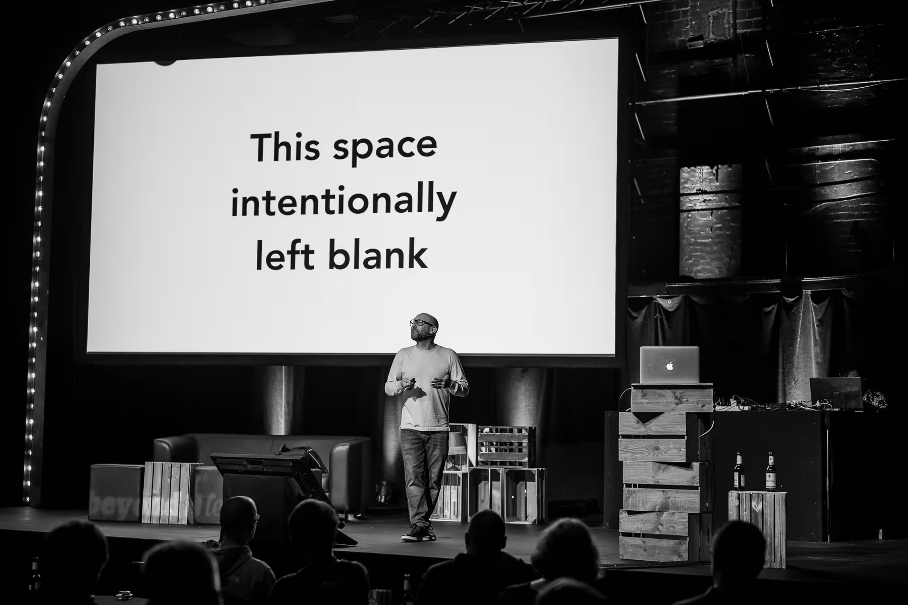 Photo of Jeff Greenspan taken at beyond tellerrand in Düsseldorf 2021 by Florian Ziegler