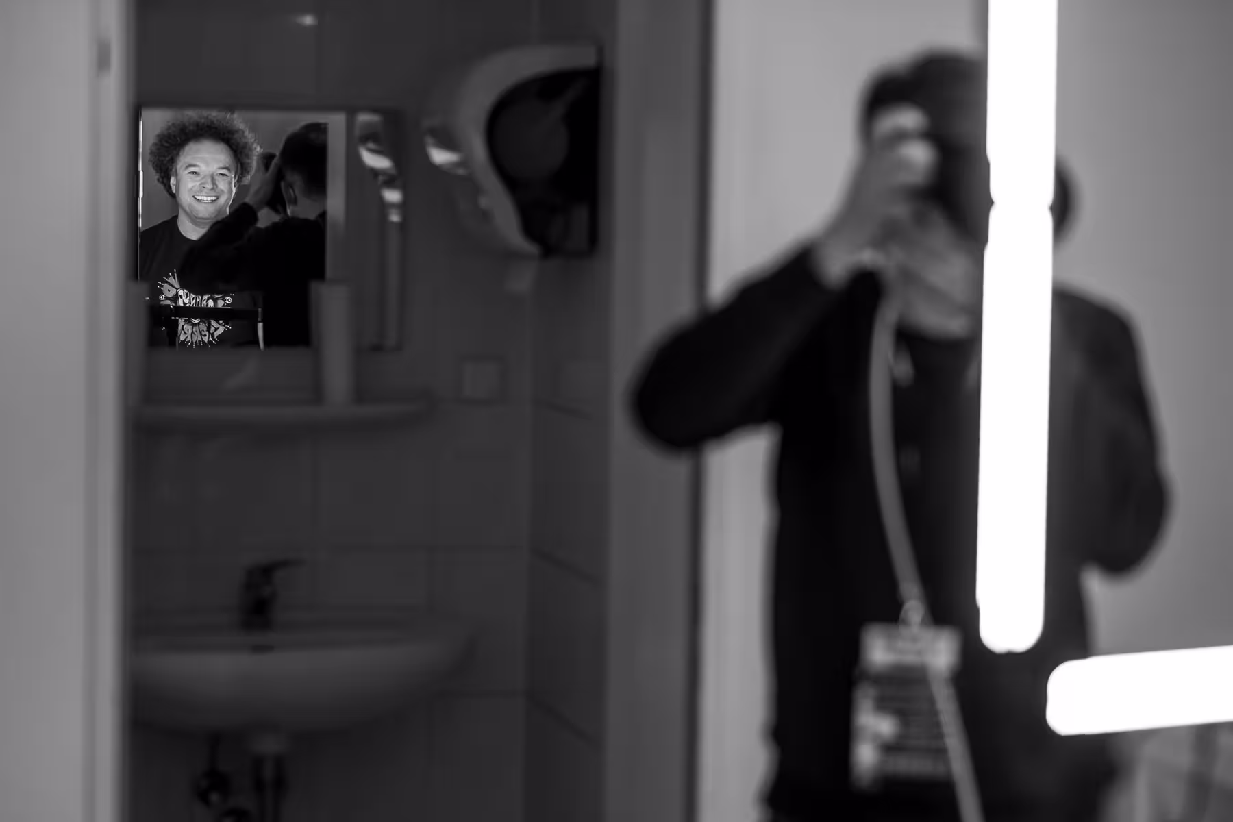 Photo of Jude Pullen taken at beyond tellerrand in Düsseldorf 2022 by Florian Ziegler