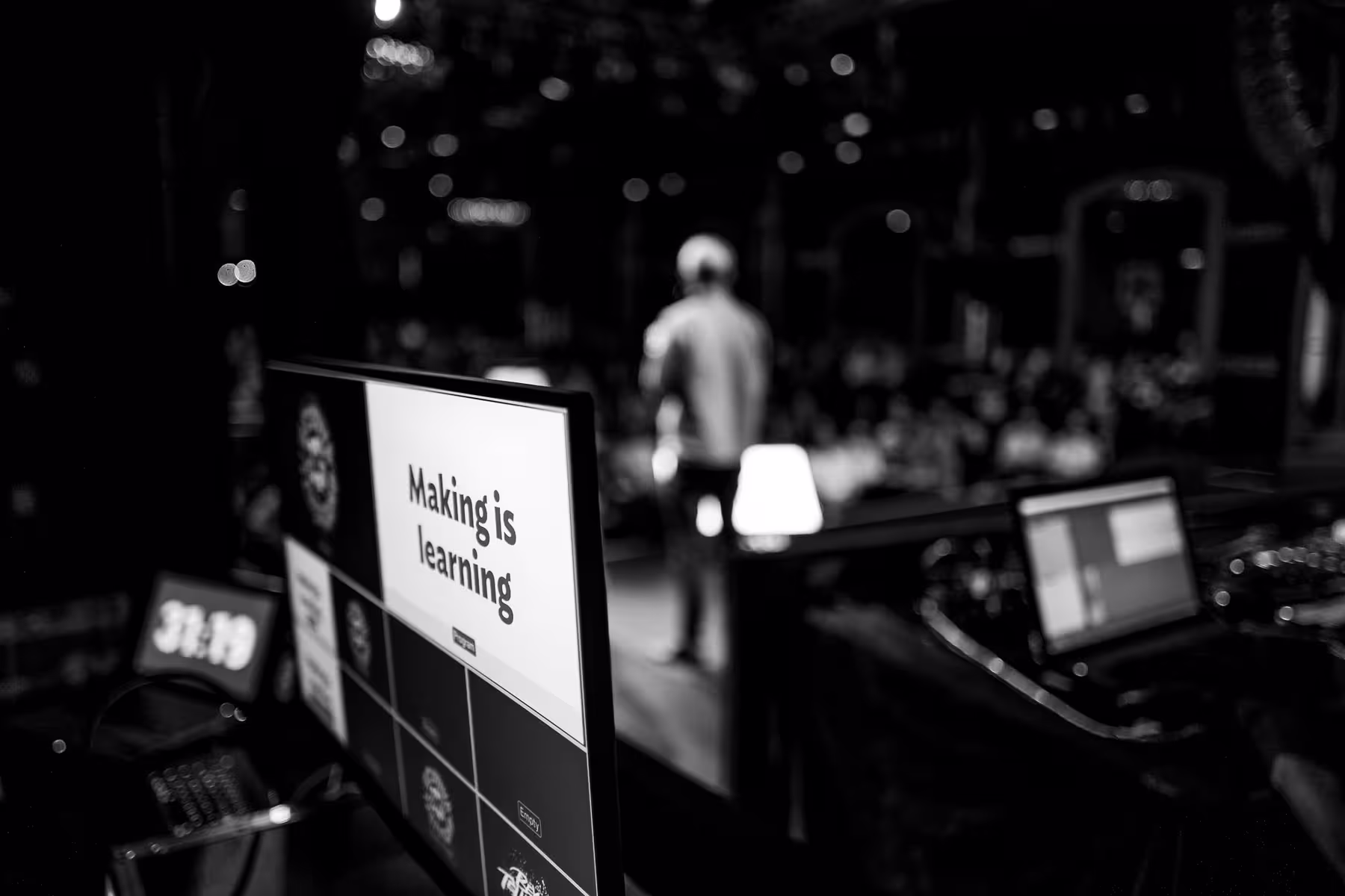 Photo of Aarron Walter taken at beyond tellerrand in Düsseldorf 2022 by Florian Ziegler