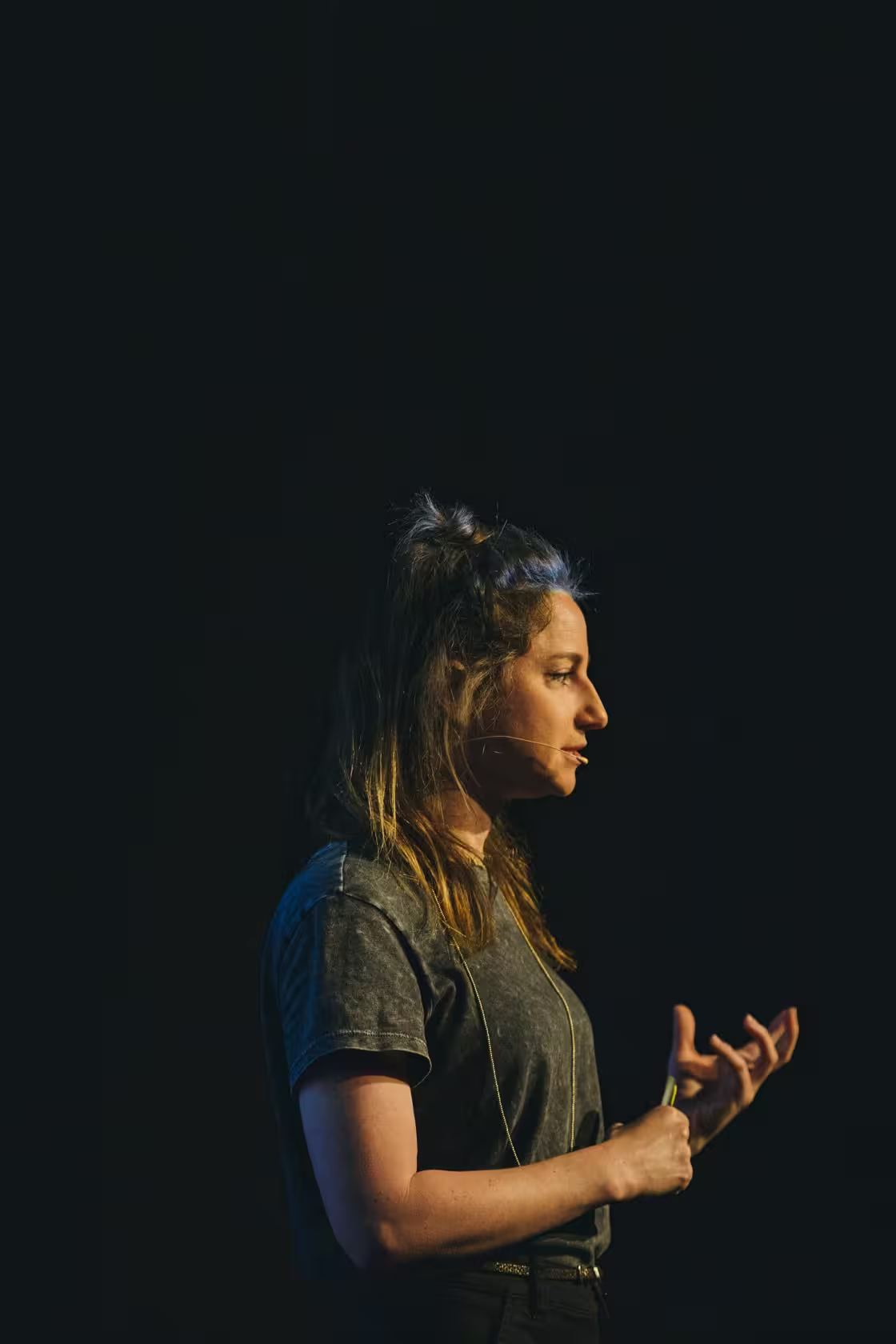 Photo of Emily Anhalt taken at beyond tellerrand in Düsseldorf 2023 by Celine Al-Mosawi