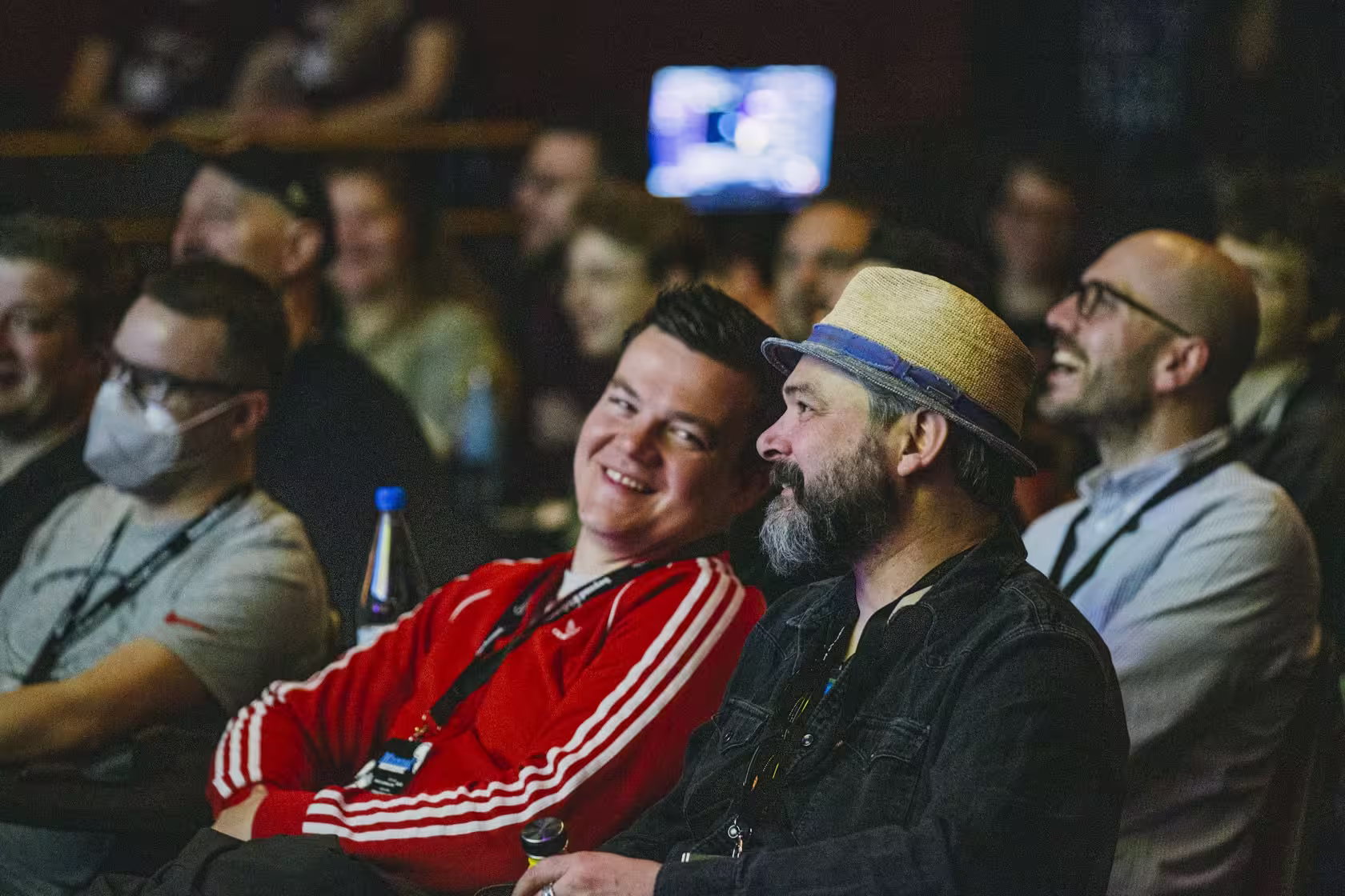 Photo of Vasilis van Gemert taken at beyond tellerrand in Düsseldorf 2023 by Celine Al-Mosawi