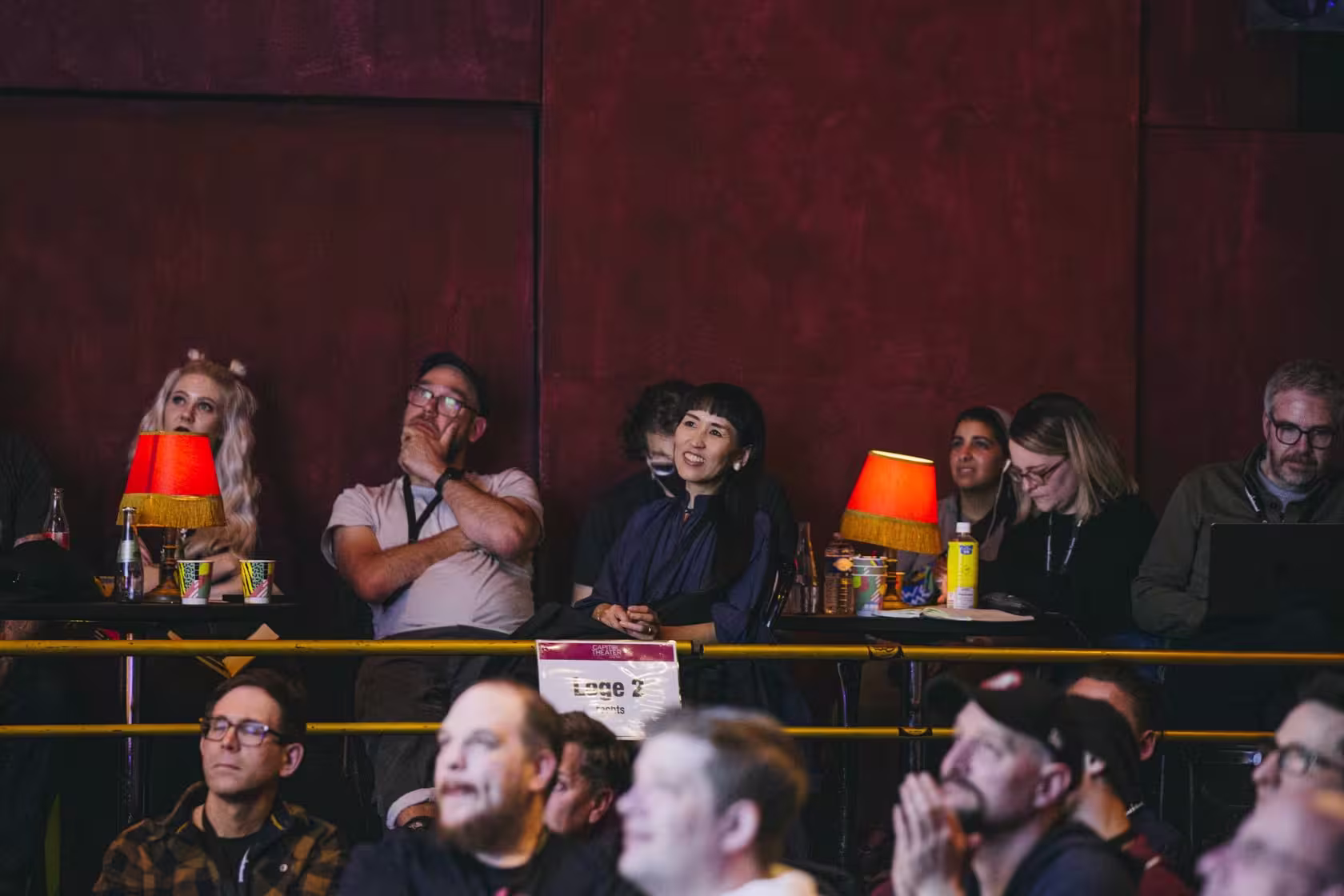 Photo of Aoi Yamaguchi taken at beyond tellerrand in Düsseldorf 2023 by Celine Al-Mosawi