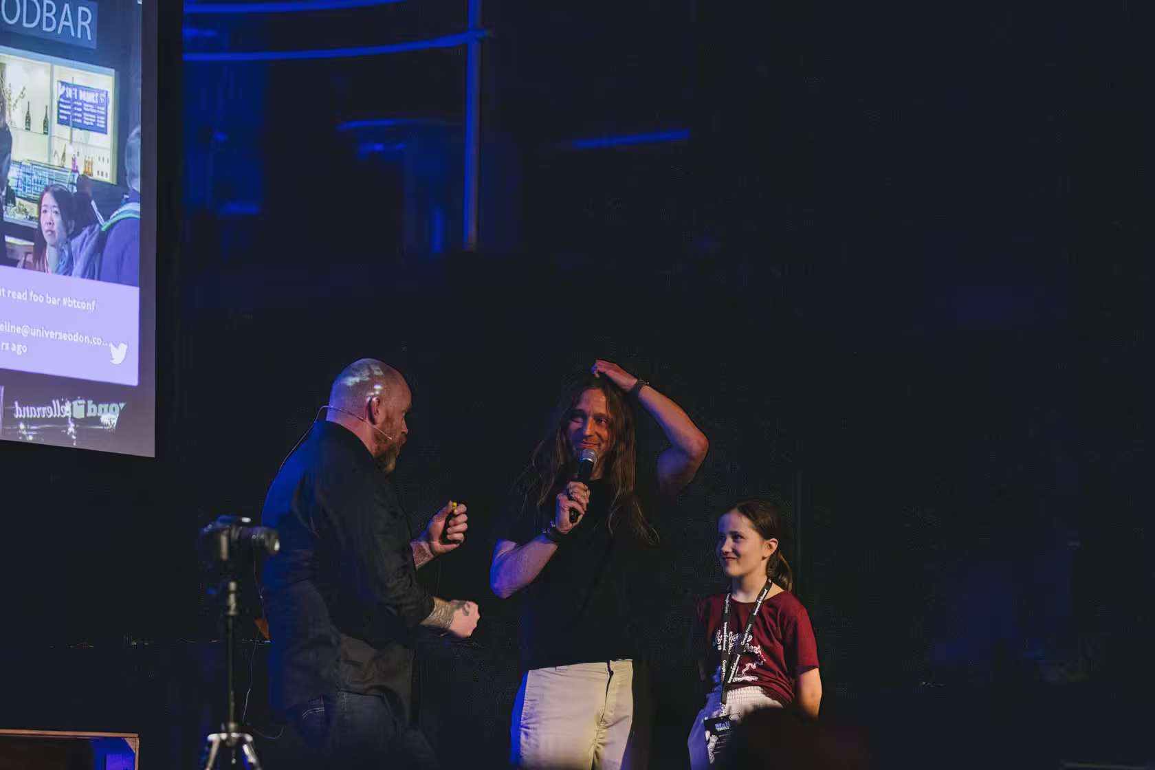 Photo of Hugh Elliott taken at beyond tellerrand in Düsseldorf 2023 by Celine Al-Mosawi