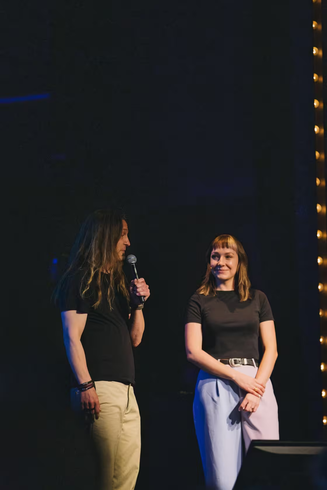 Photo of Cassie Evans taken at beyond tellerrand in Düsseldorf 2023 by Celine Al-Mosawi