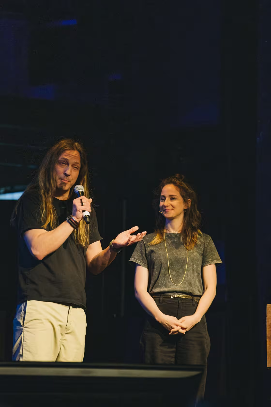 Photo of Emily Anhalt taken at beyond tellerrand in Düsseldorf 2023 by Celine Al-Mosawi