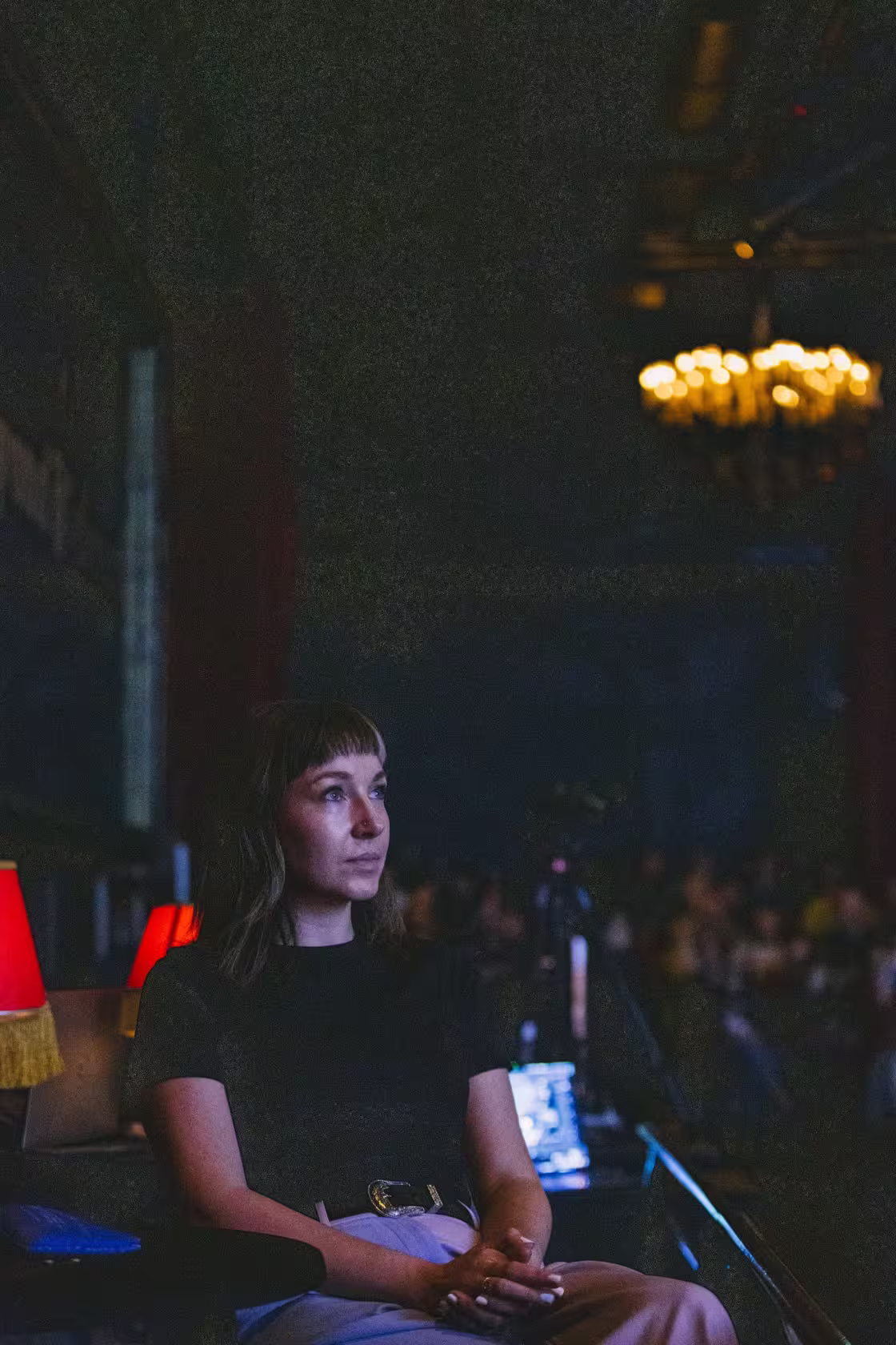 Photo of Cassie Evans taken at beyond tellerrand in Düsseldorf 2023 by Celine Al-Mosawi