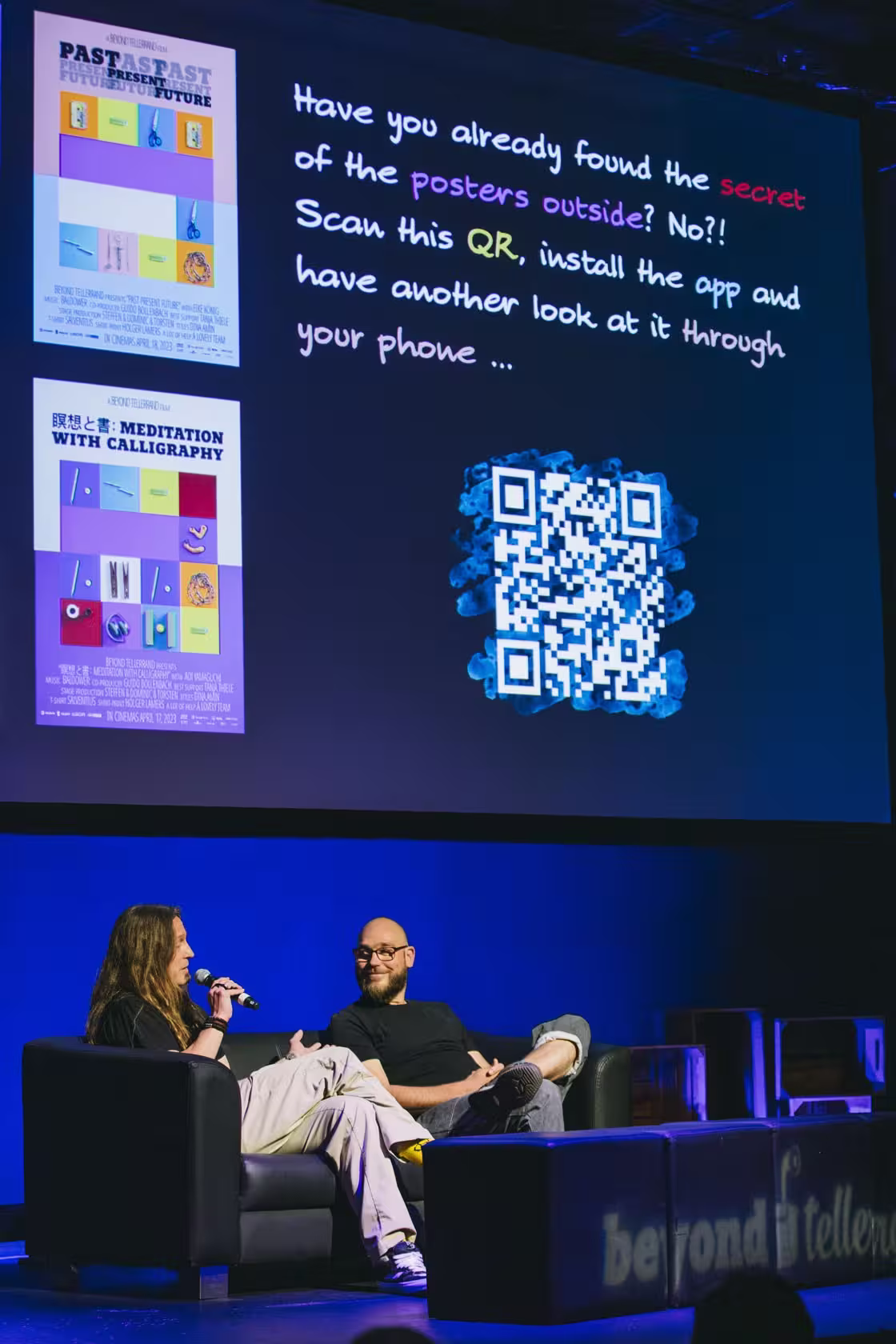 Photo of Tobias Kunisch taken at beyond tellerrand in Düsseldorf 2023 by Celine Al-Mosawi