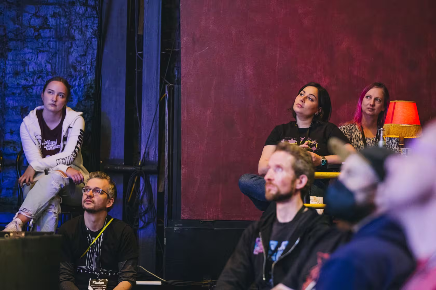 Photo of Sophie Koonin taken at beyond tellerrand in Düsseldorf 2023 by Celine Al-Mosawi