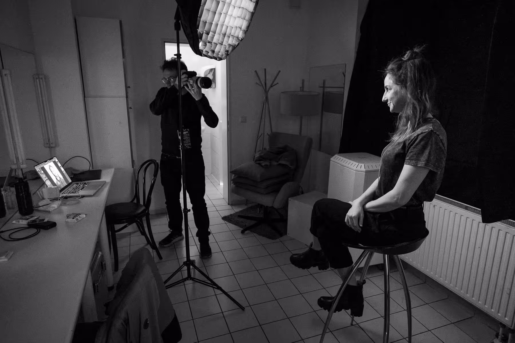 Photo of Emily Anhalt taken at beyond tellerrand in Düsseldorf 2023 by Florian Ziegler